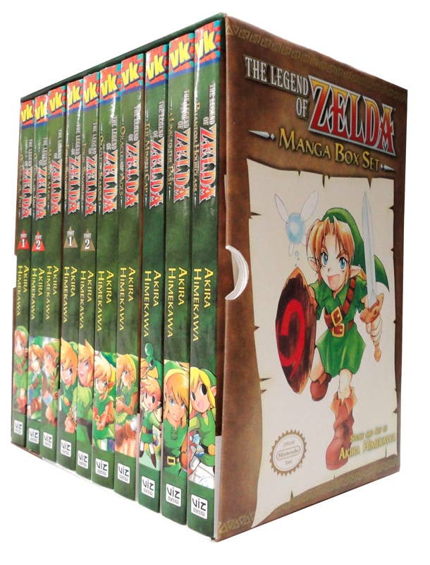 Legend of Zelda Complete Box Set by Akira Himekawa: Boxed Set/Slip Cased/Casebound; 1968 pages / English