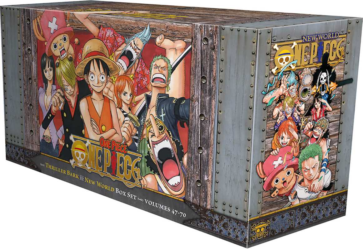 One Piece Box Set 3: Thriller Bark to New World by Eiichiro Oda: Boxed Set/Slip Cased/Casebound; 5056 pages / English
