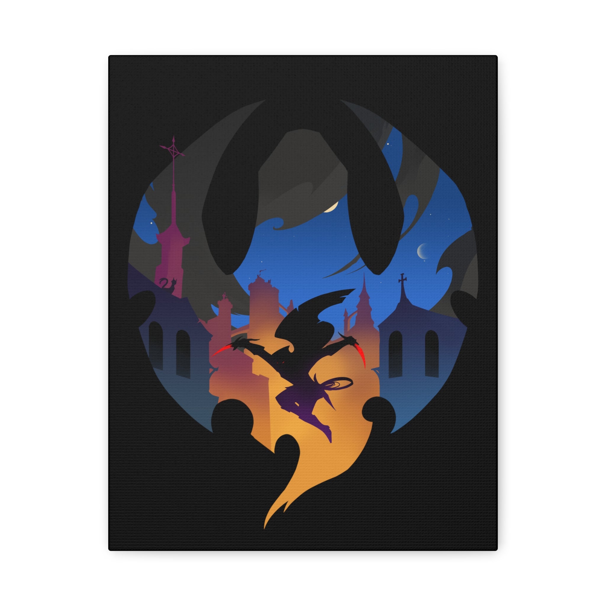 ROGUE CLASS SILHOUETTE CANVAS GALLERY WRAPS