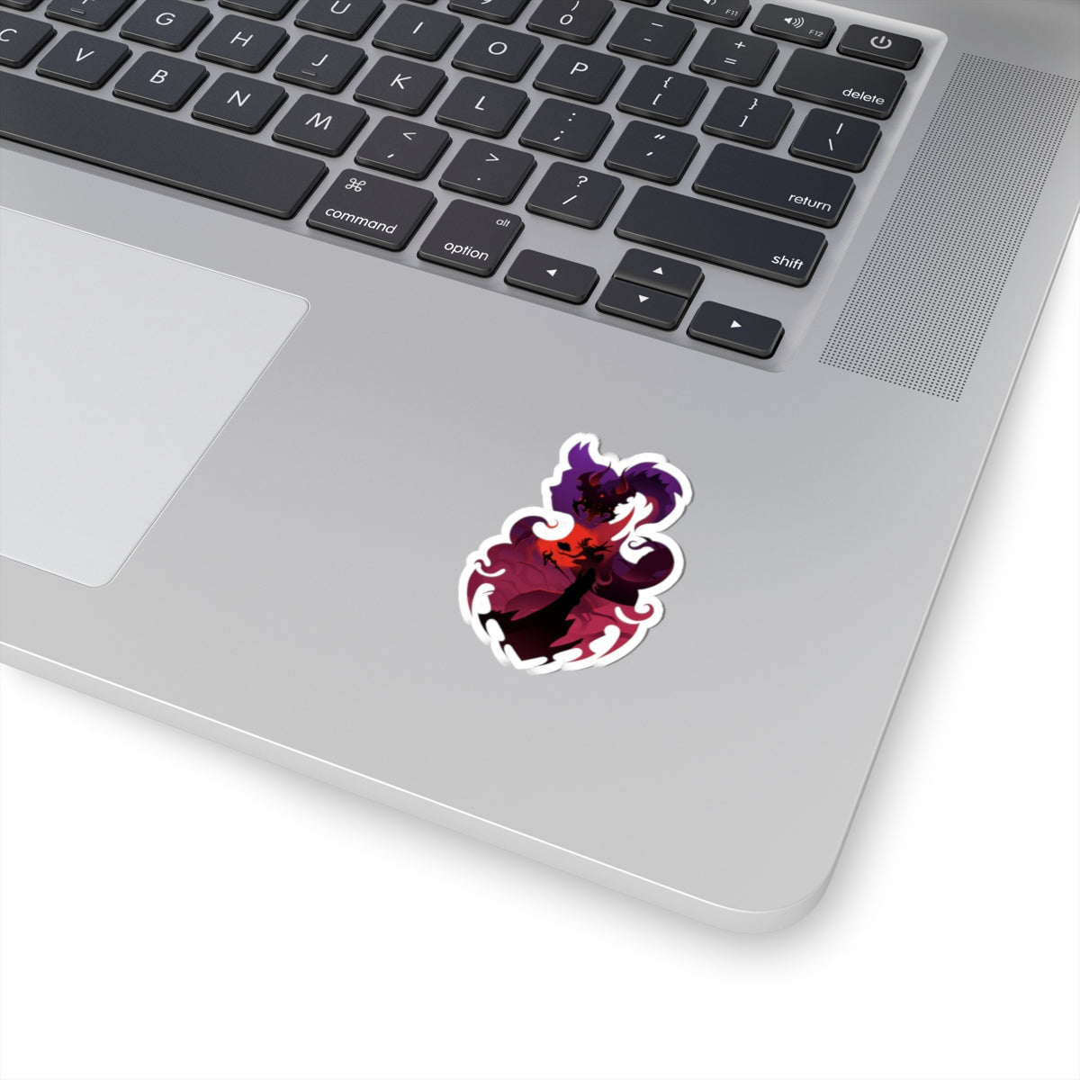 WARLOCK CLASS SILHOUETTE KISS-CUT STICKER
