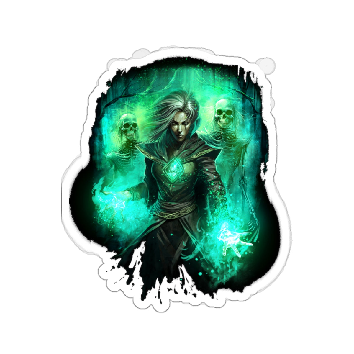 SORCERER CLASS KISS-CUT STICKER