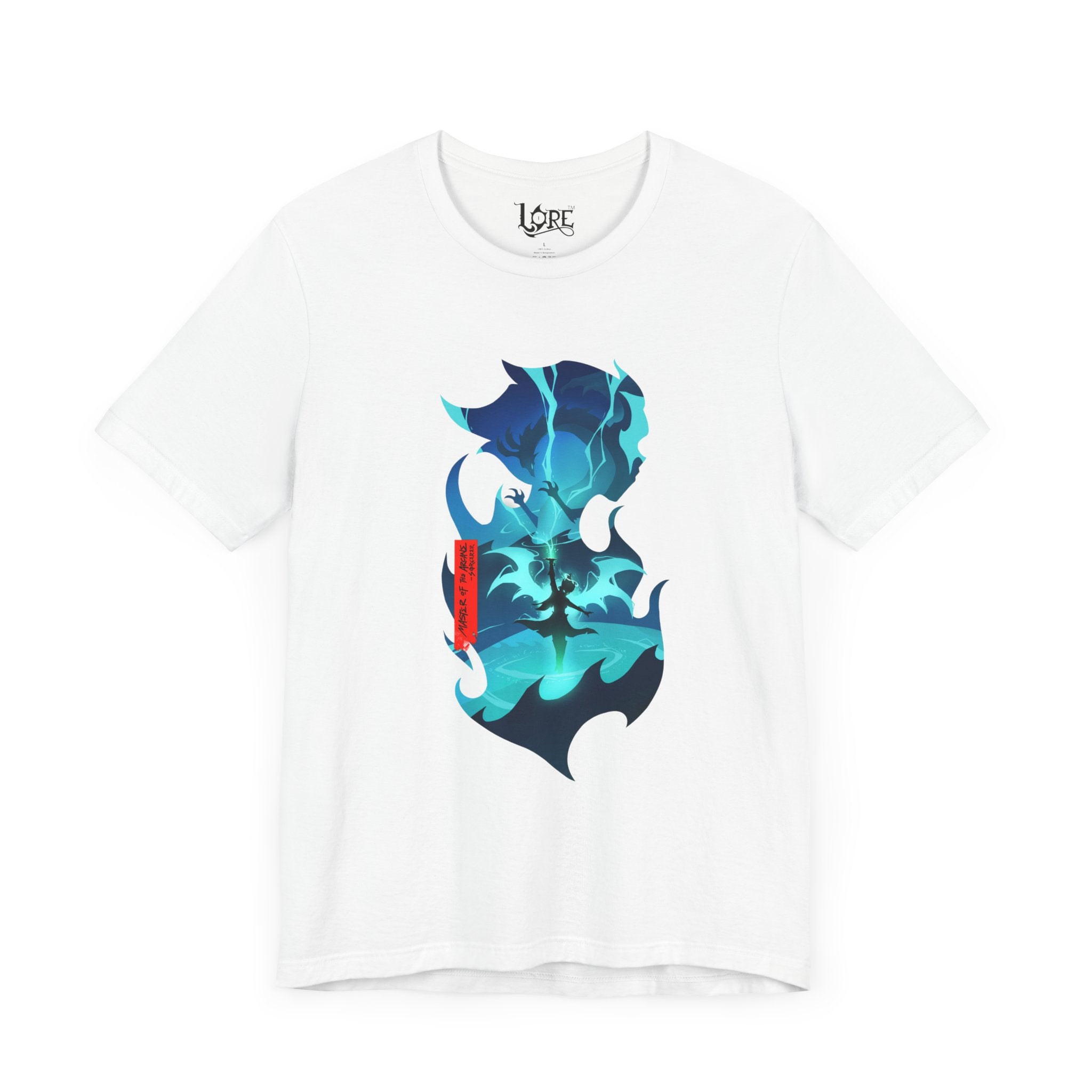 SORCERER CLASS SILHOUETTE T-SHIRT - RED BANNER EDITION