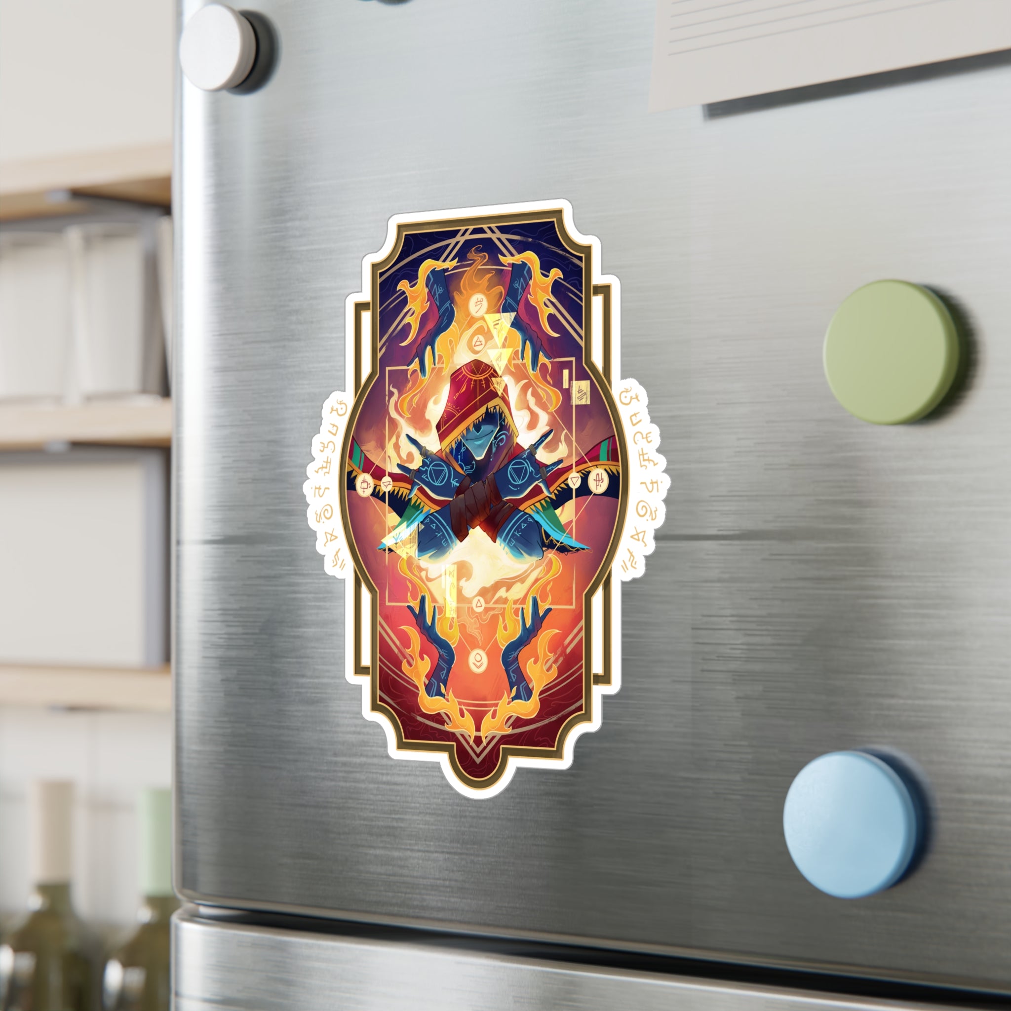 WIZARD CLASS KISS-CUT VINYL DECAL