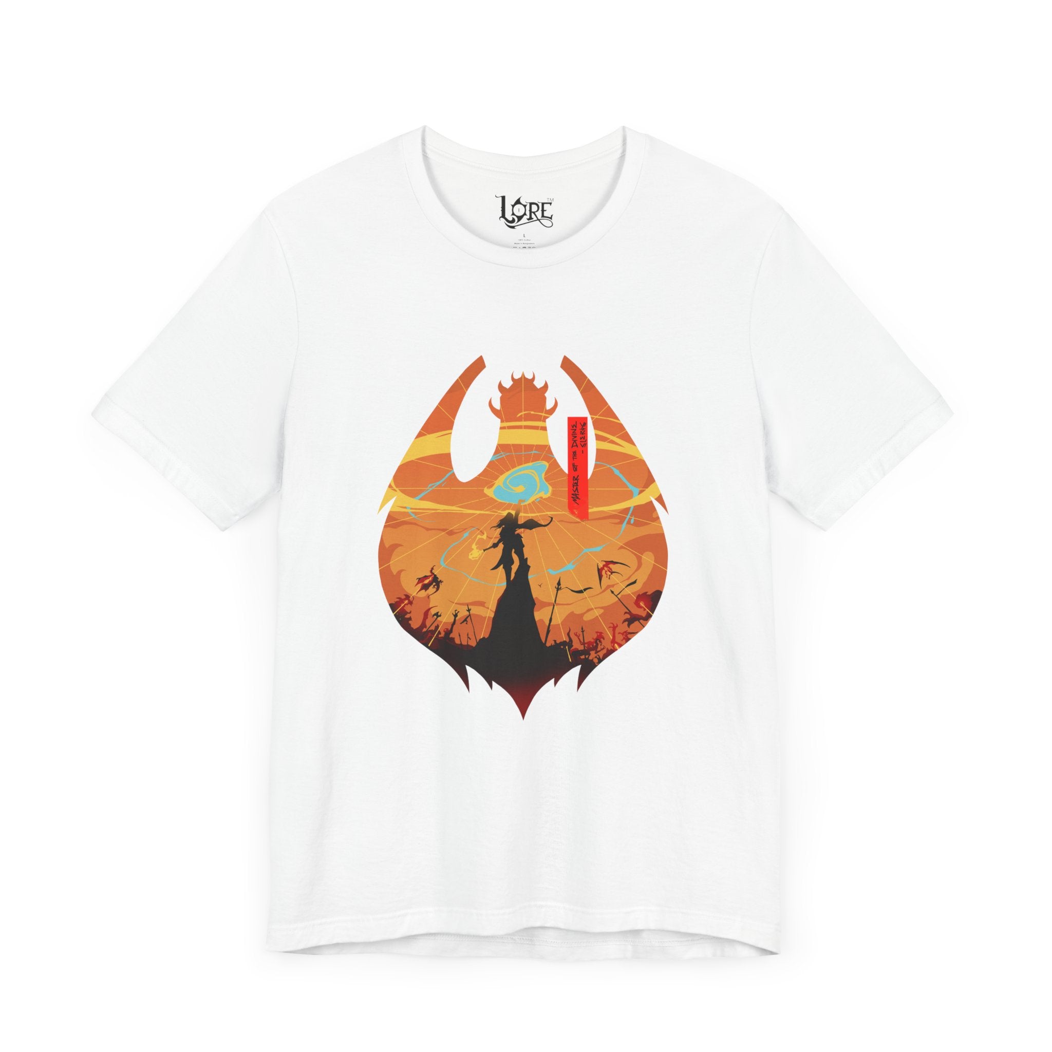 CLERIC CLASS SILHOUETTE T-SHIRT - RED BANNER EDITION