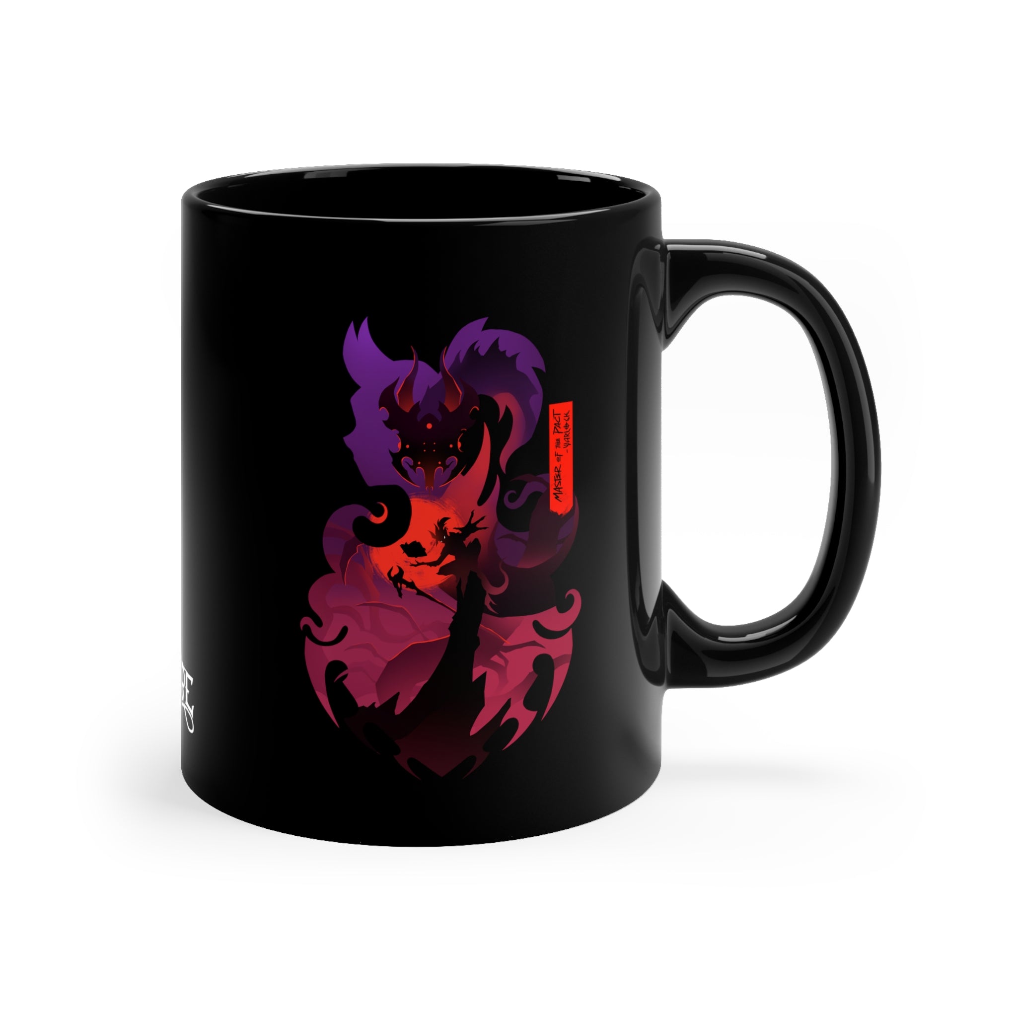 WARLOCK CLASS SILHOUETTE 11OZ MUG