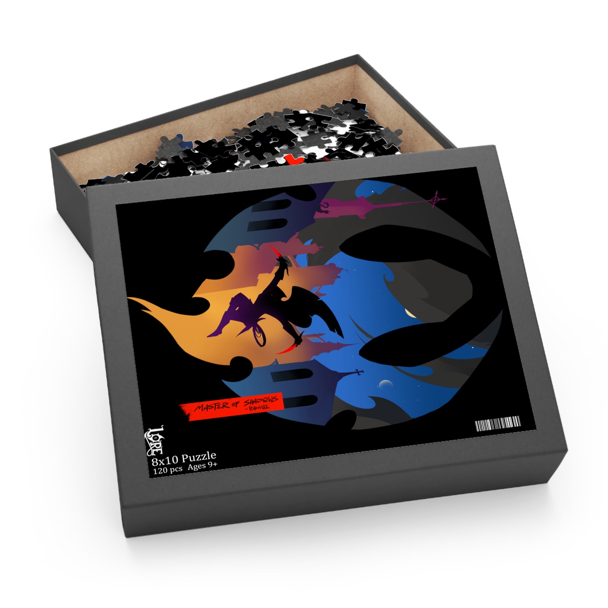 ROGUE CLASS SILHOUETTE PUZZLE (120, 252, 500-PIECE)