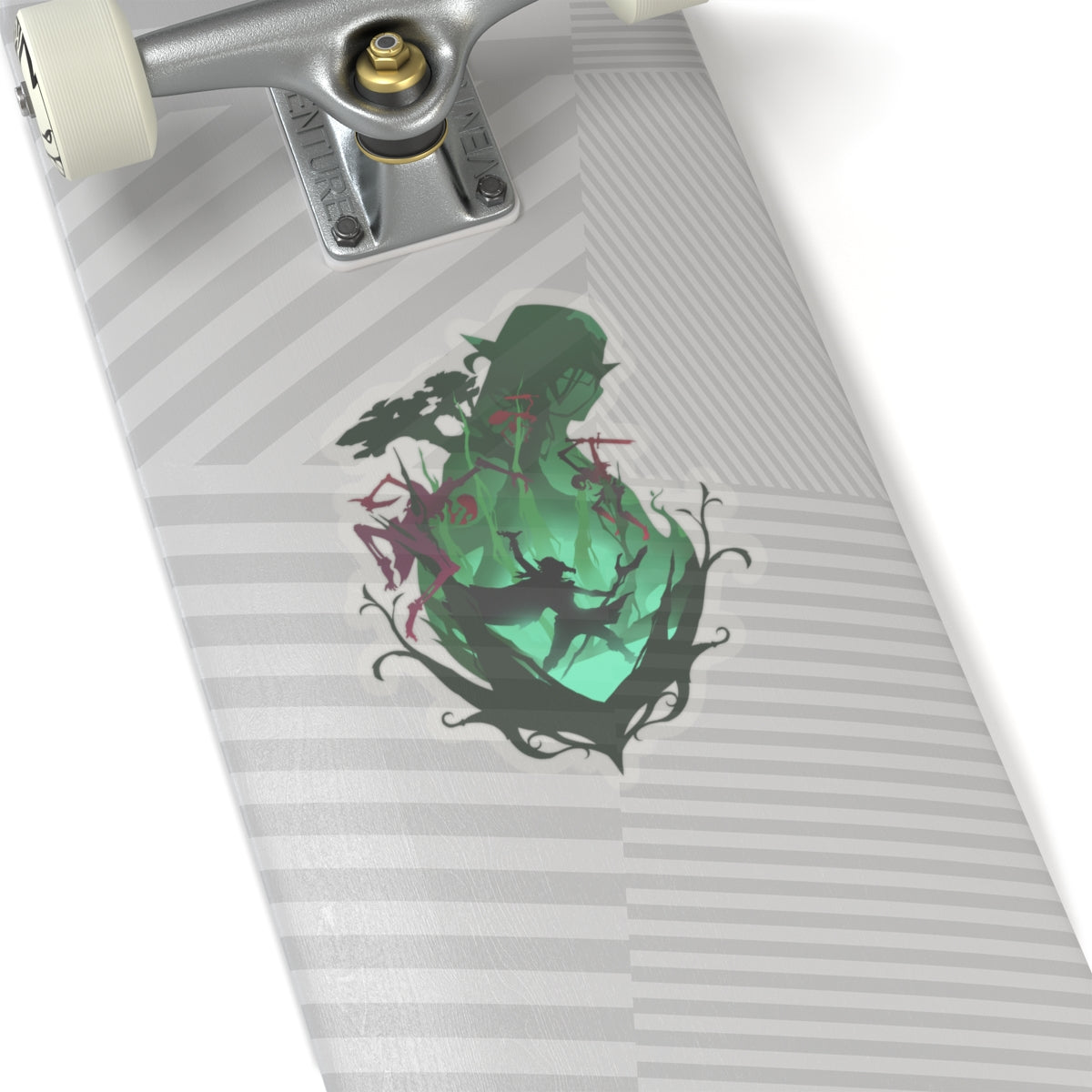 DRUID CLASS SILHOUETTE KISS-CUT STICKER