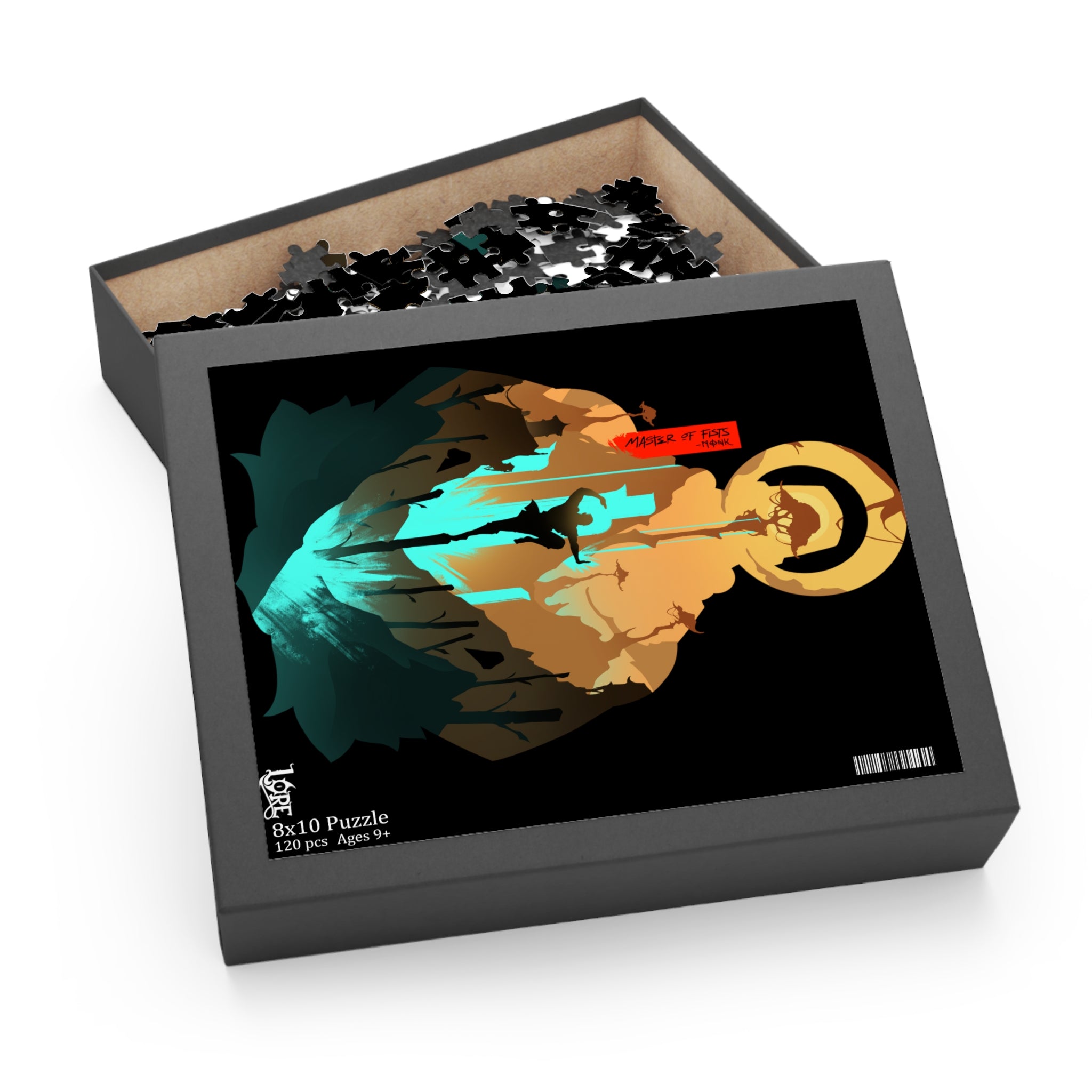 MONK CLASS SILHOUETTE PUZZLE (120, 252, 500-PIECE)