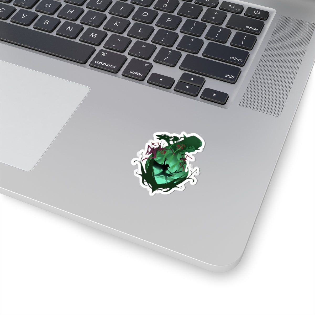 DRUID CLASS SILHOUETTE KISS-CUT STICKER