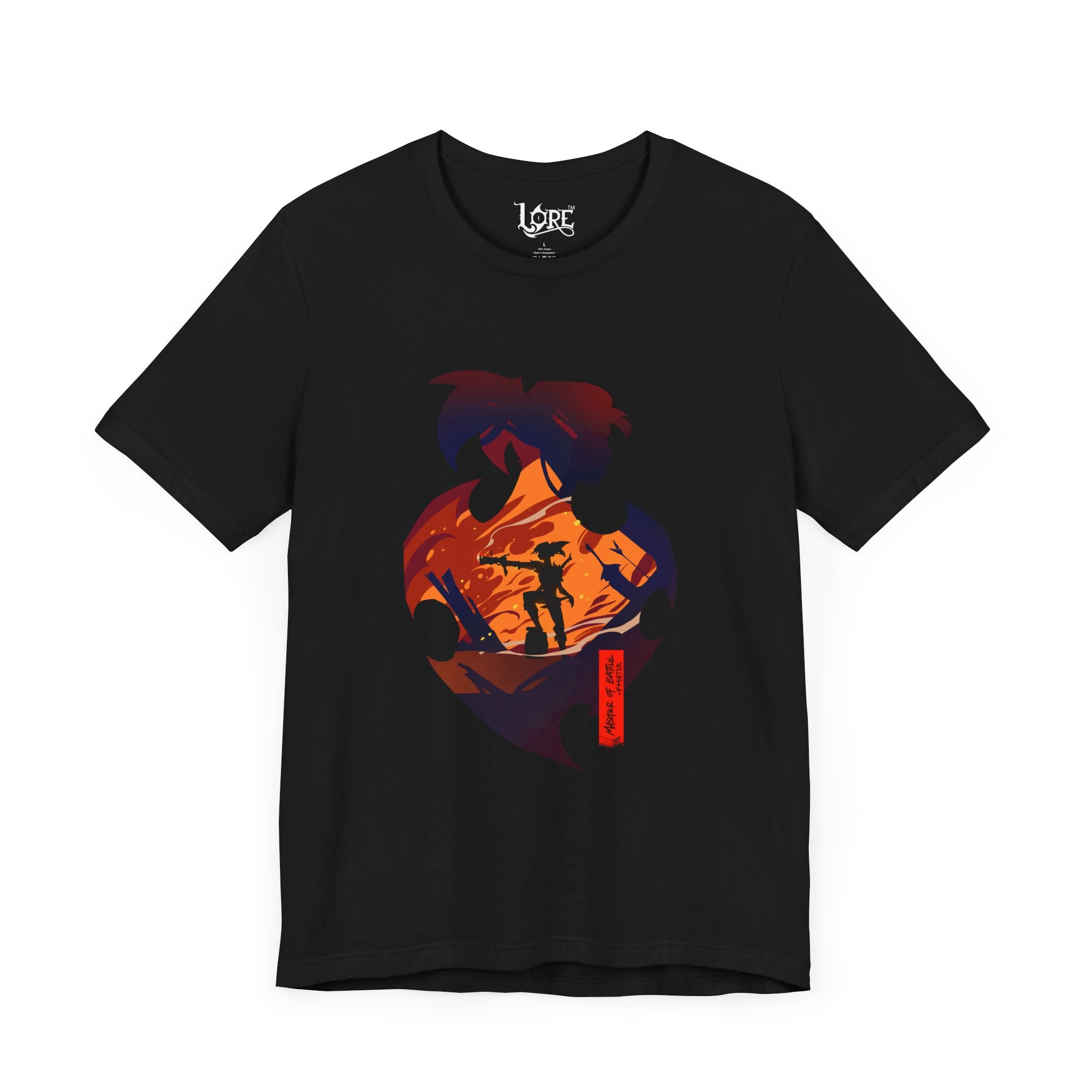 FIGHTER CLASS SILHOUETTE T-SHIRT - RED BANNER EDITION