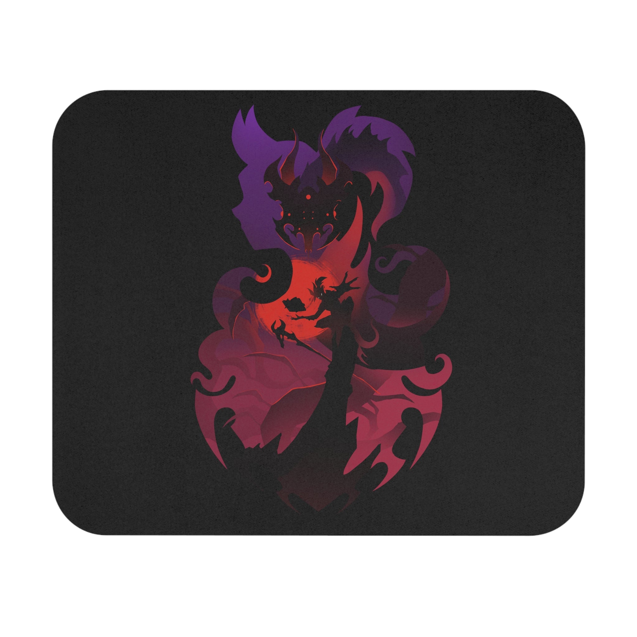 WARLOCK CLASS SILHOUETTE RECTANGLER MOUSE PAD