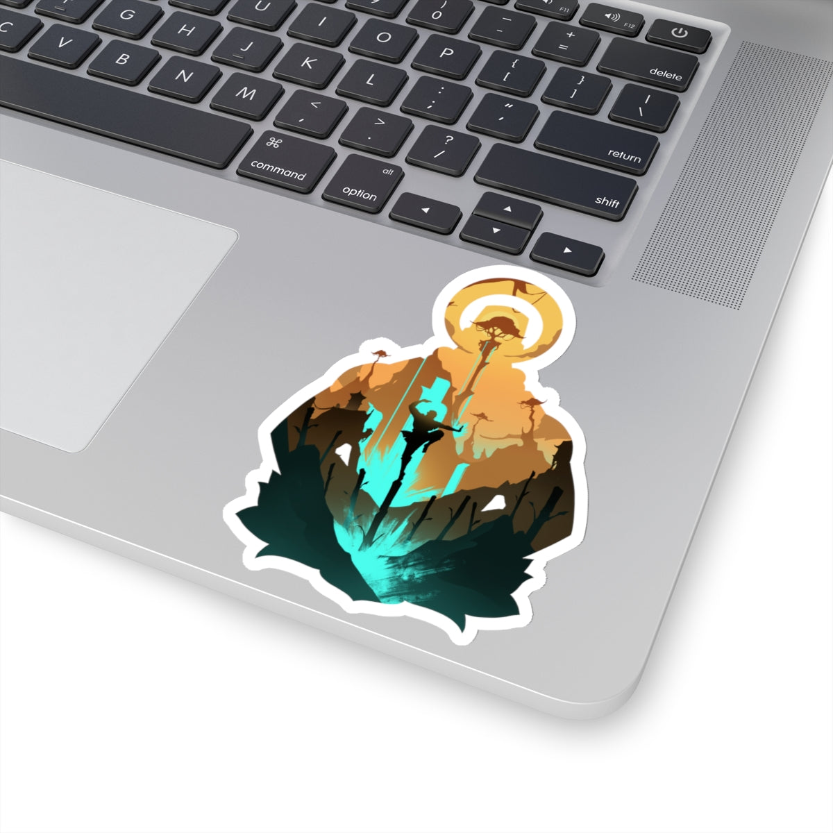 MONK CLASS SILHOUETTE KISS-CUT STICKER