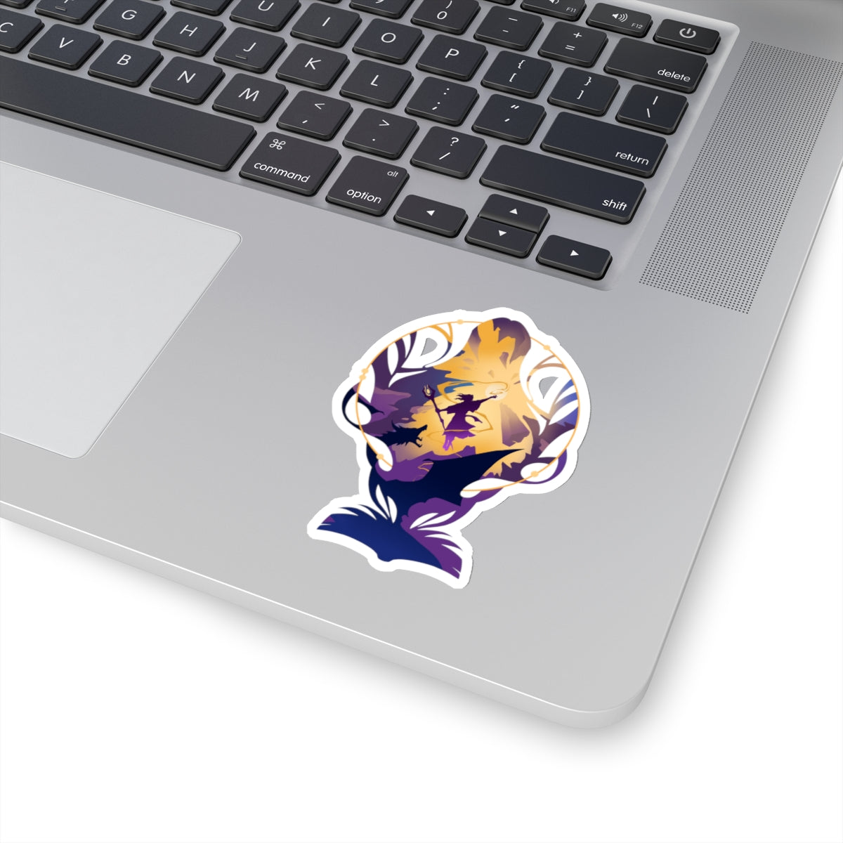 WIZARD CLASS SILHOUETTE KISS-CUT STICKER