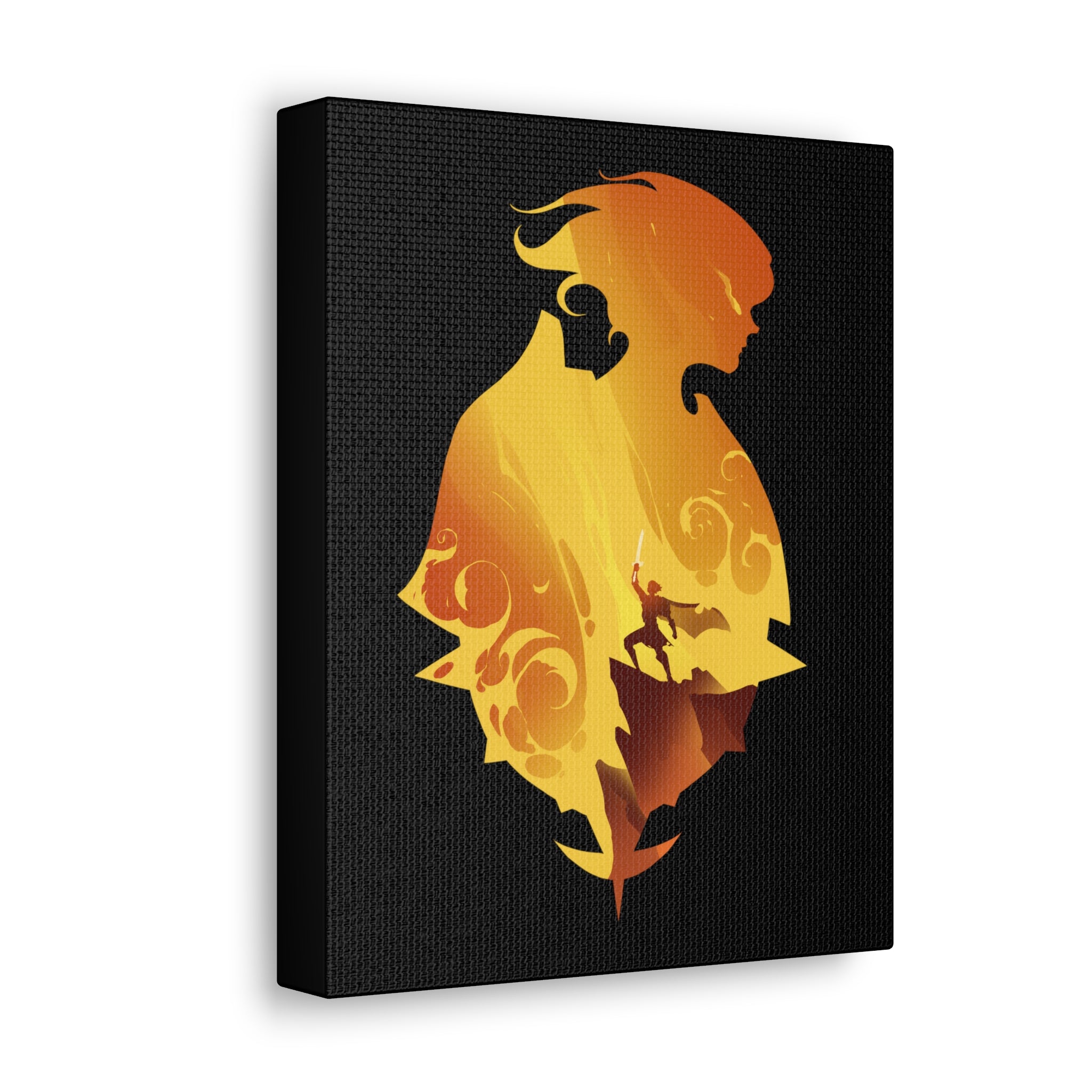 PALADIN CLASS SILHOUETTE CANVAS GALLERY WRAPS