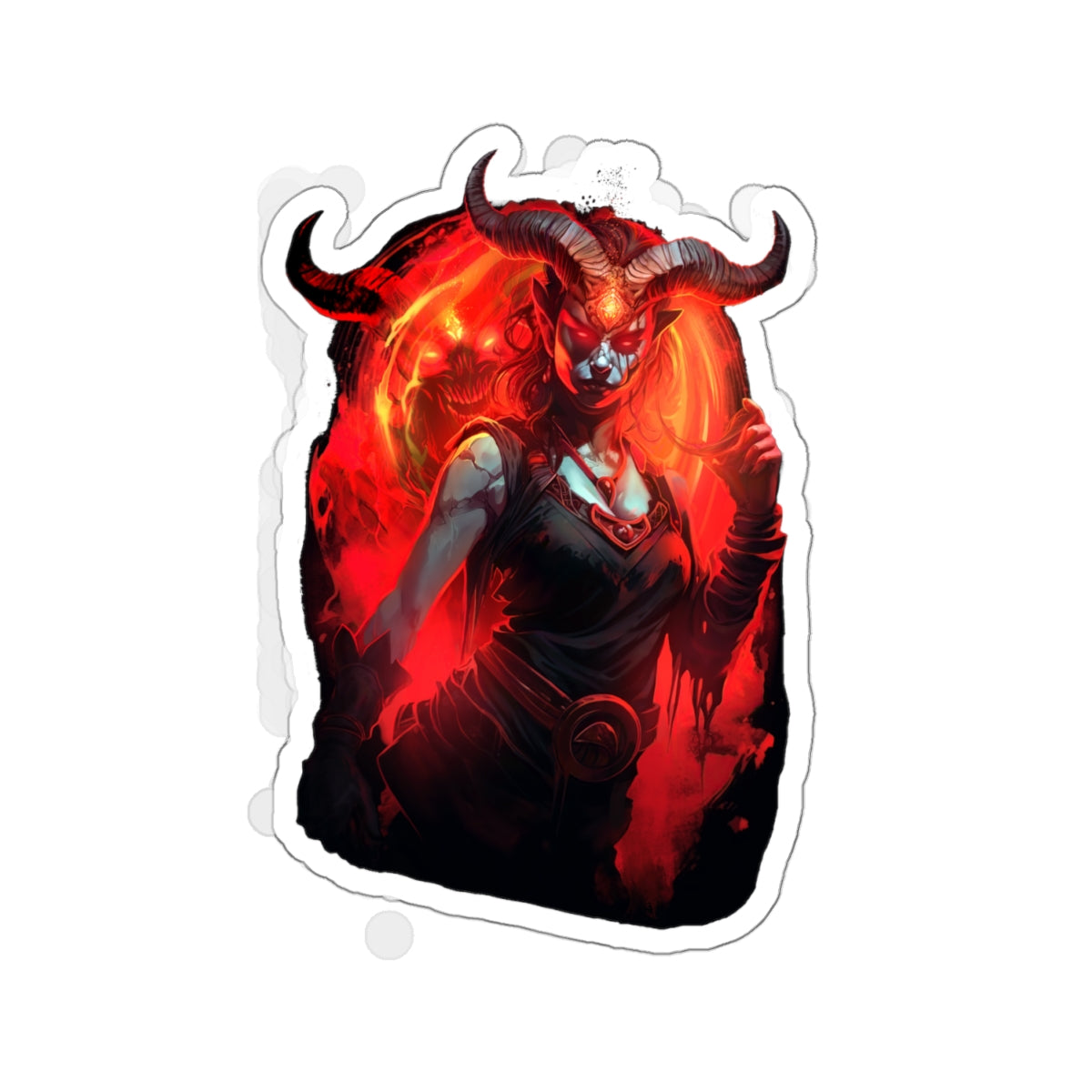 WARLOCK CLASS KISS-CUT STICKER