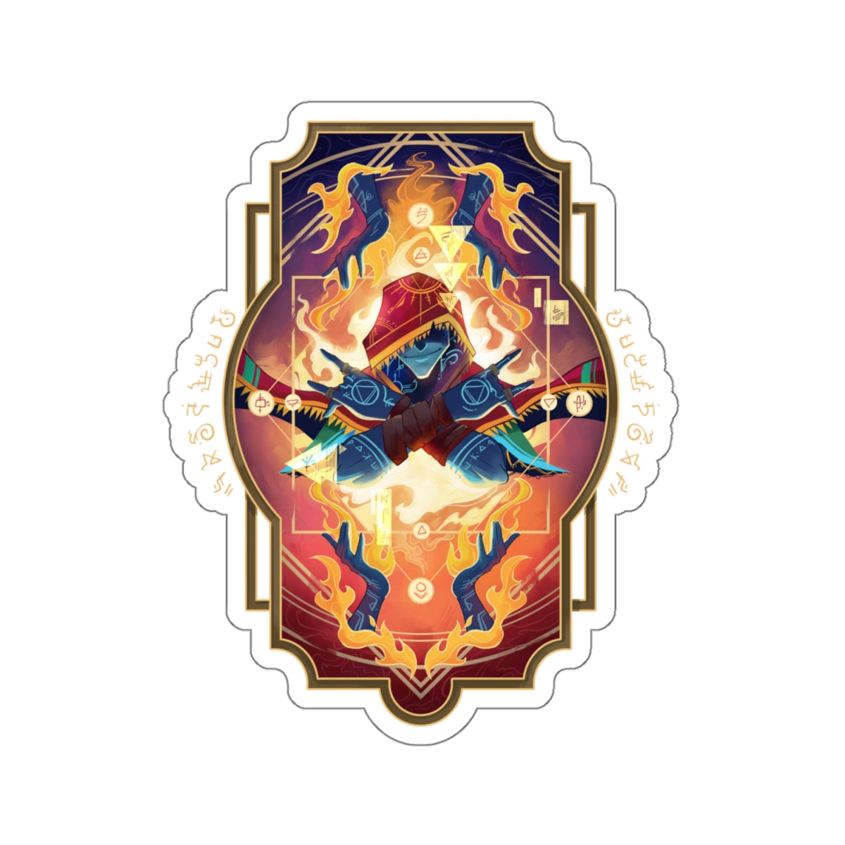 WIZARD CLASS KISS-CUT STICKER