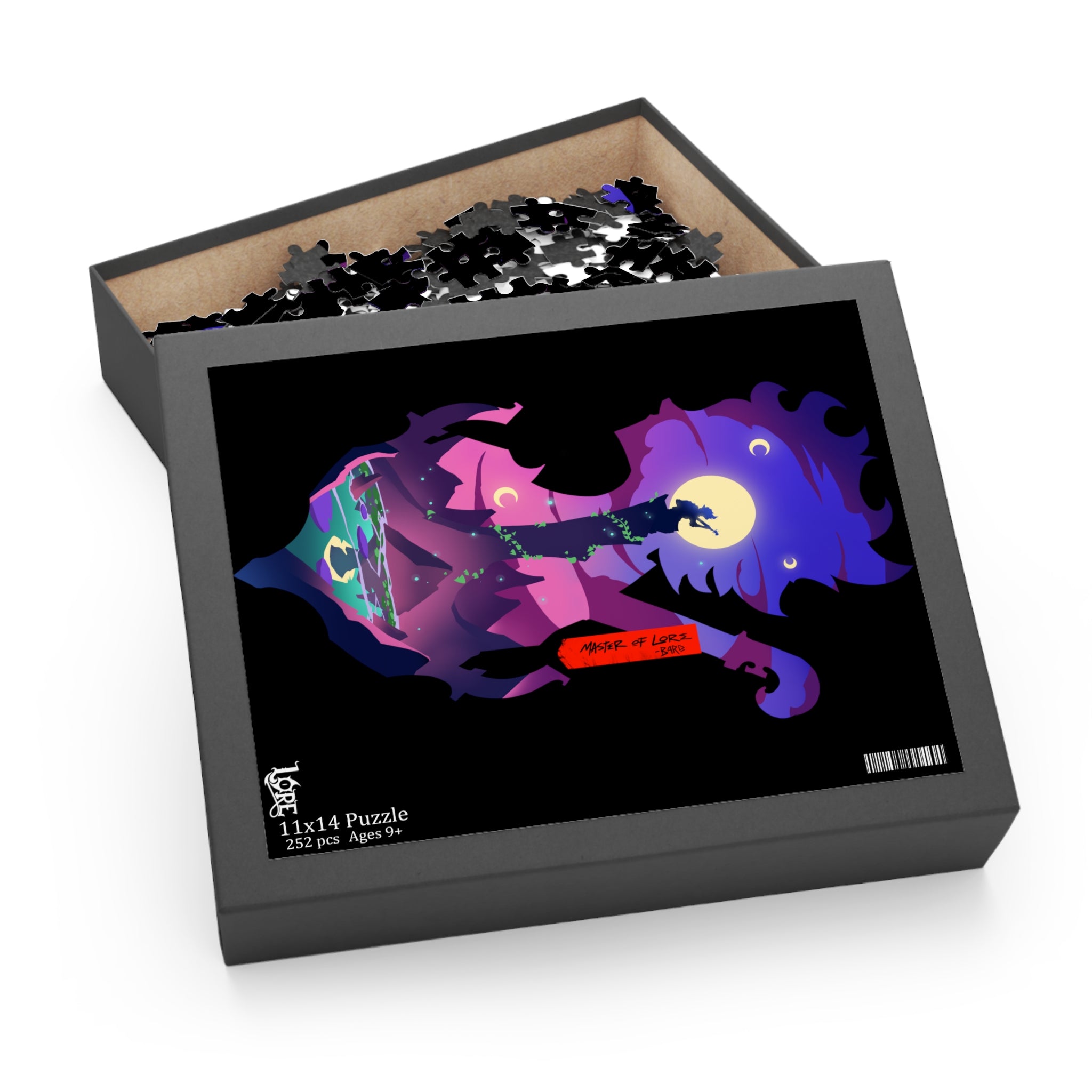 BARD CLASS SILHOUETTE PUZZLE (120, 252, 500-PIECE)