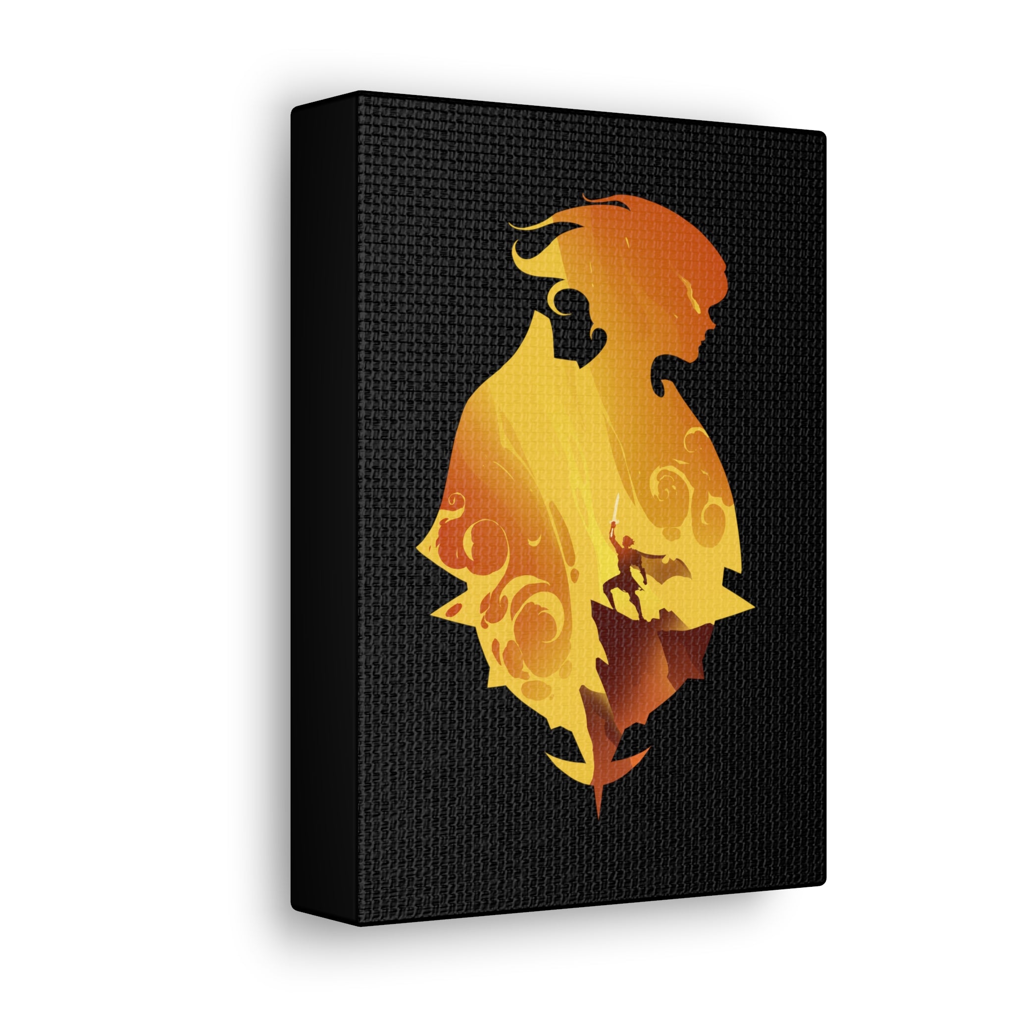 PALADIN CLASS SILHOUETTE CANVAS GALLERY WRAPS