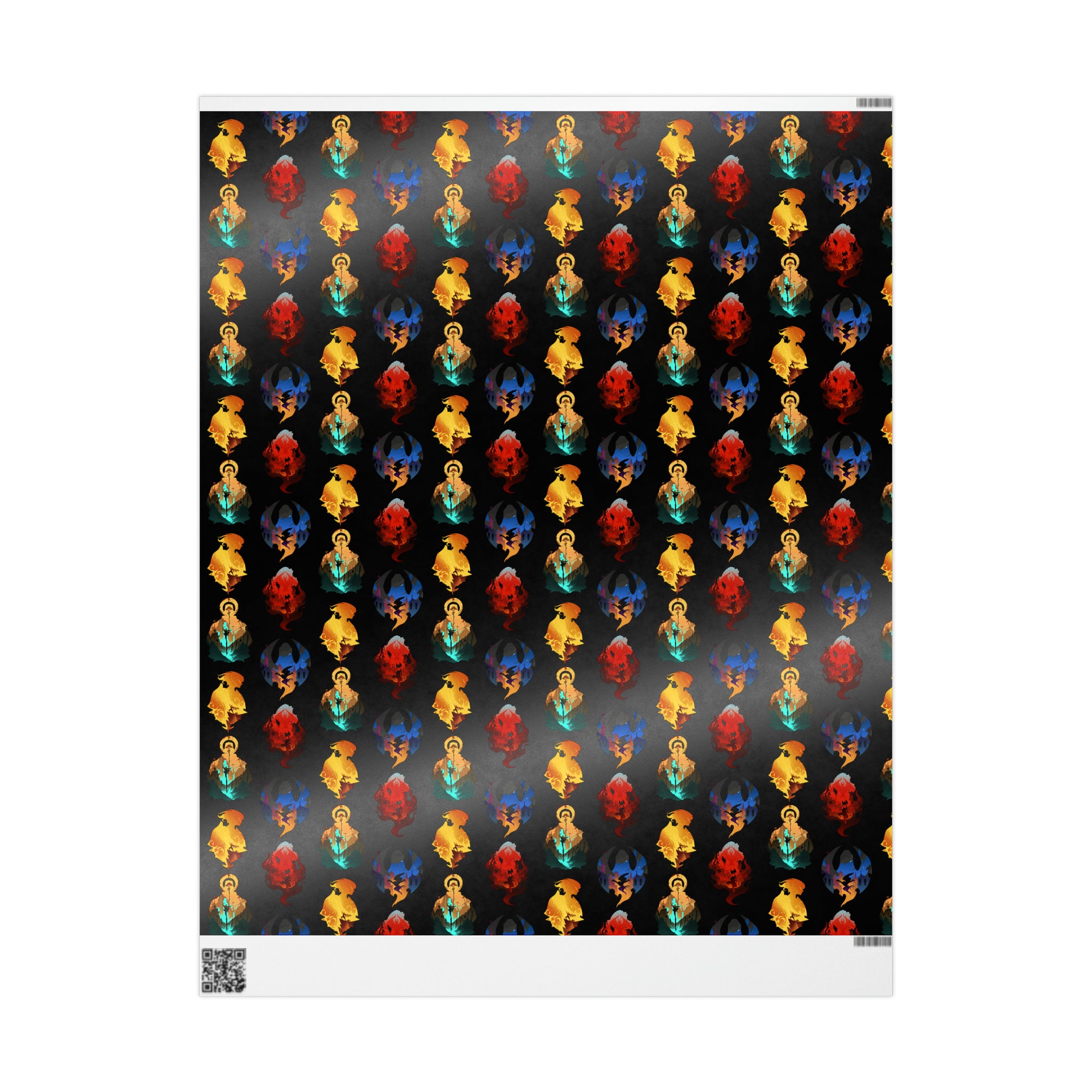 MELEE CLASS SILHOUETTE WRAPPING PAPER