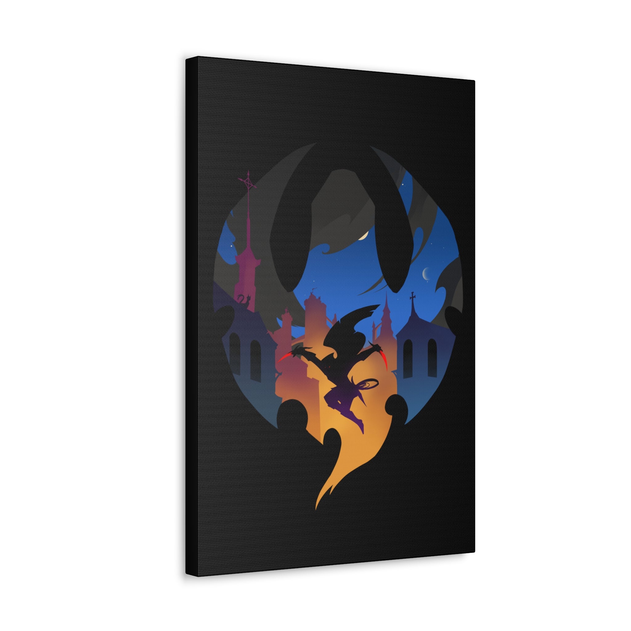 ROGUE CLASS SILHOUETTE CANVAS GALLERY WRAPS
