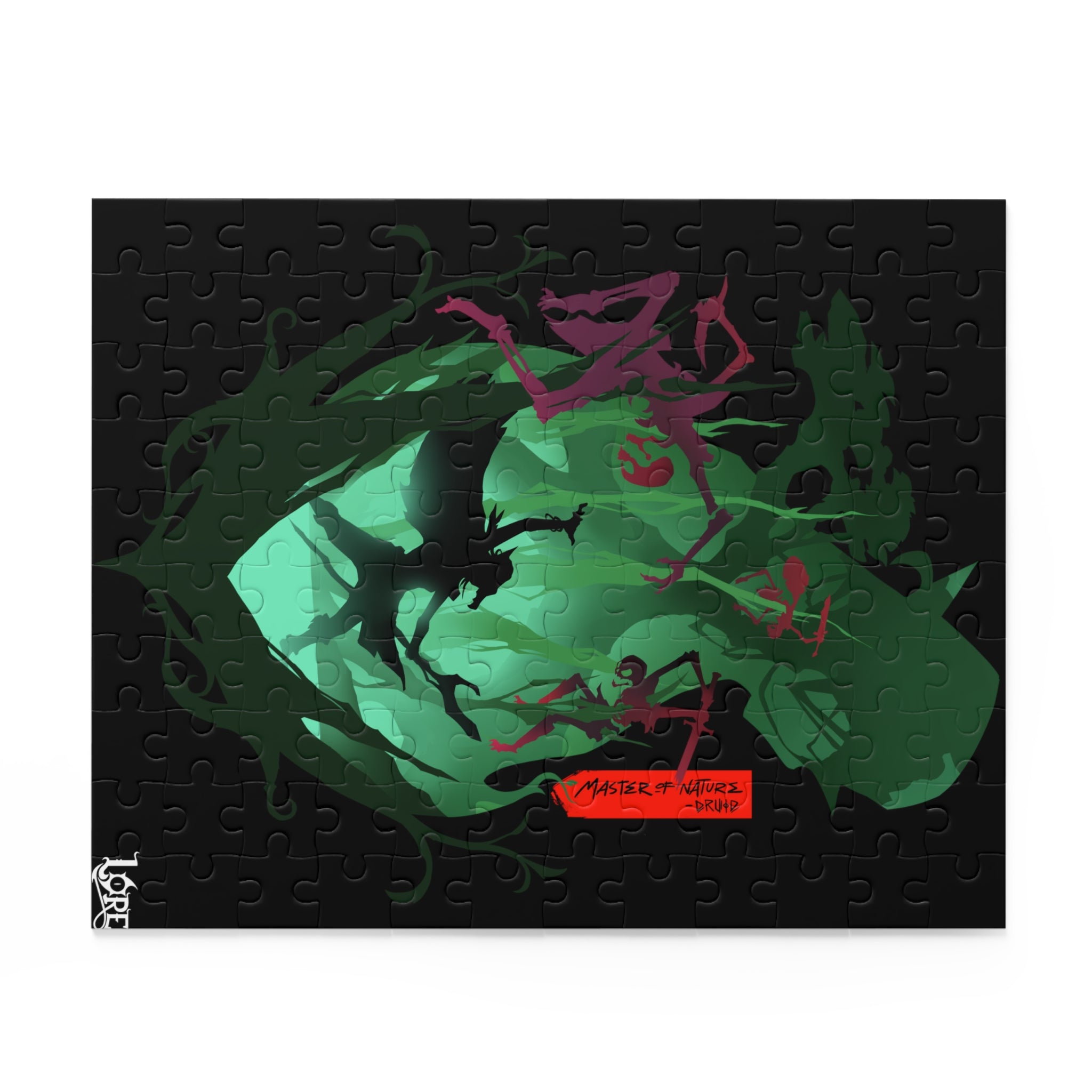 DRUID CLASS SILHOUETTE PUZZLE (120, 252, 500-PIECE)