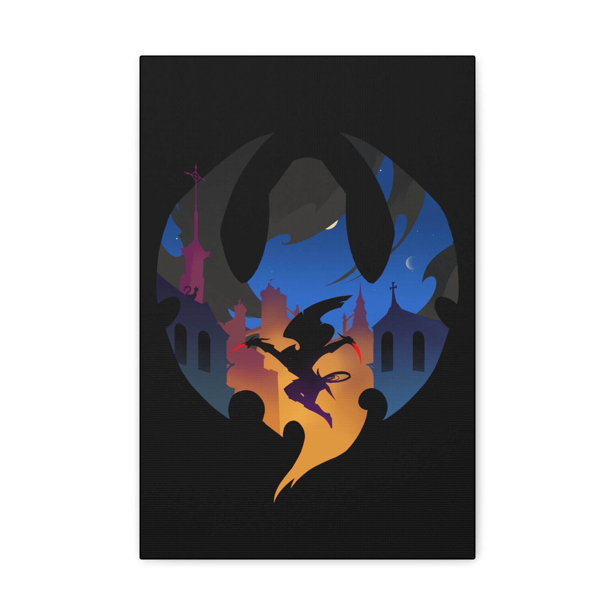 ROGUE CLASS SILHOUETTE CANVAS GALLERY WRAPS