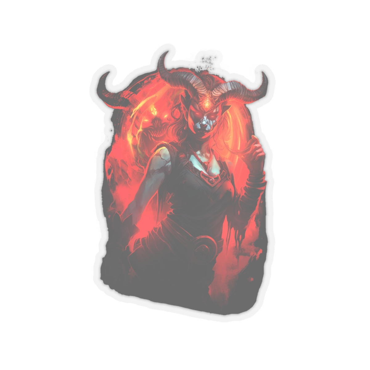 WARLOCK CLASS KISS-CUT STICKER