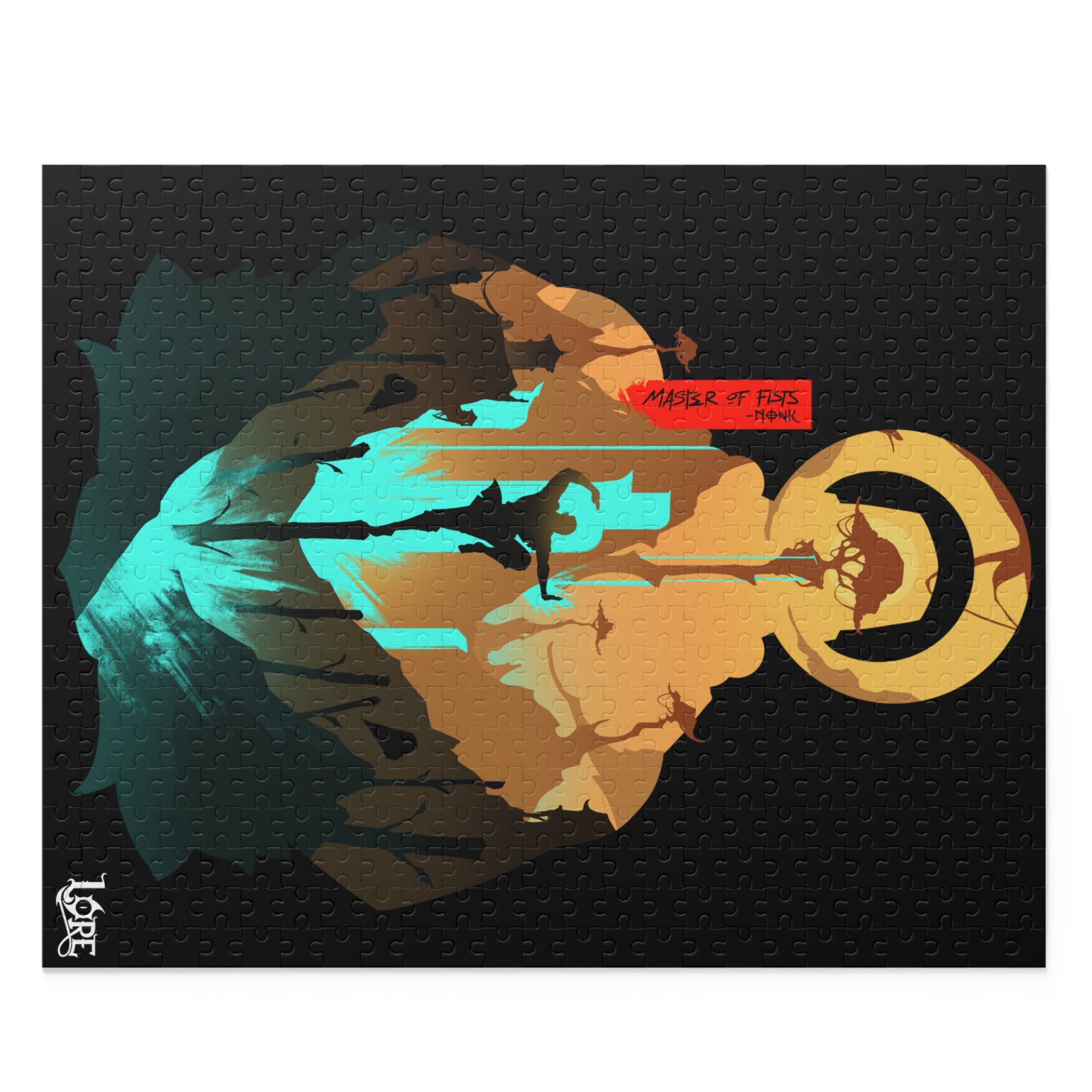 MONK CLASS SILHOUETTE PUZZLE (120, 252, 500-PIECE)
