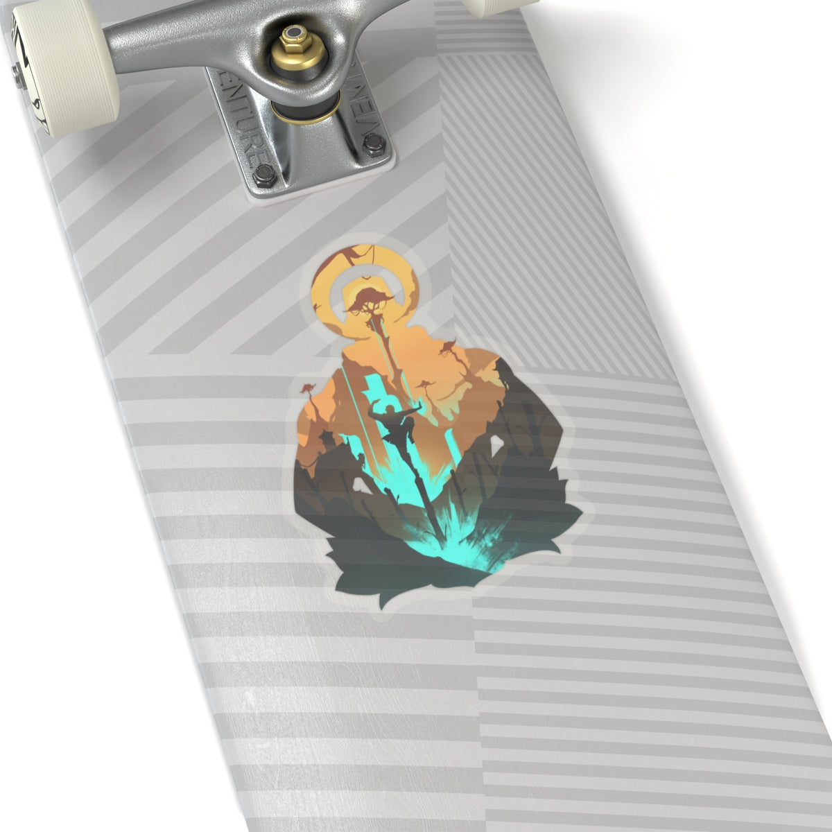 MONK CLASS SILHOUETTE KISS-CUT STICKER