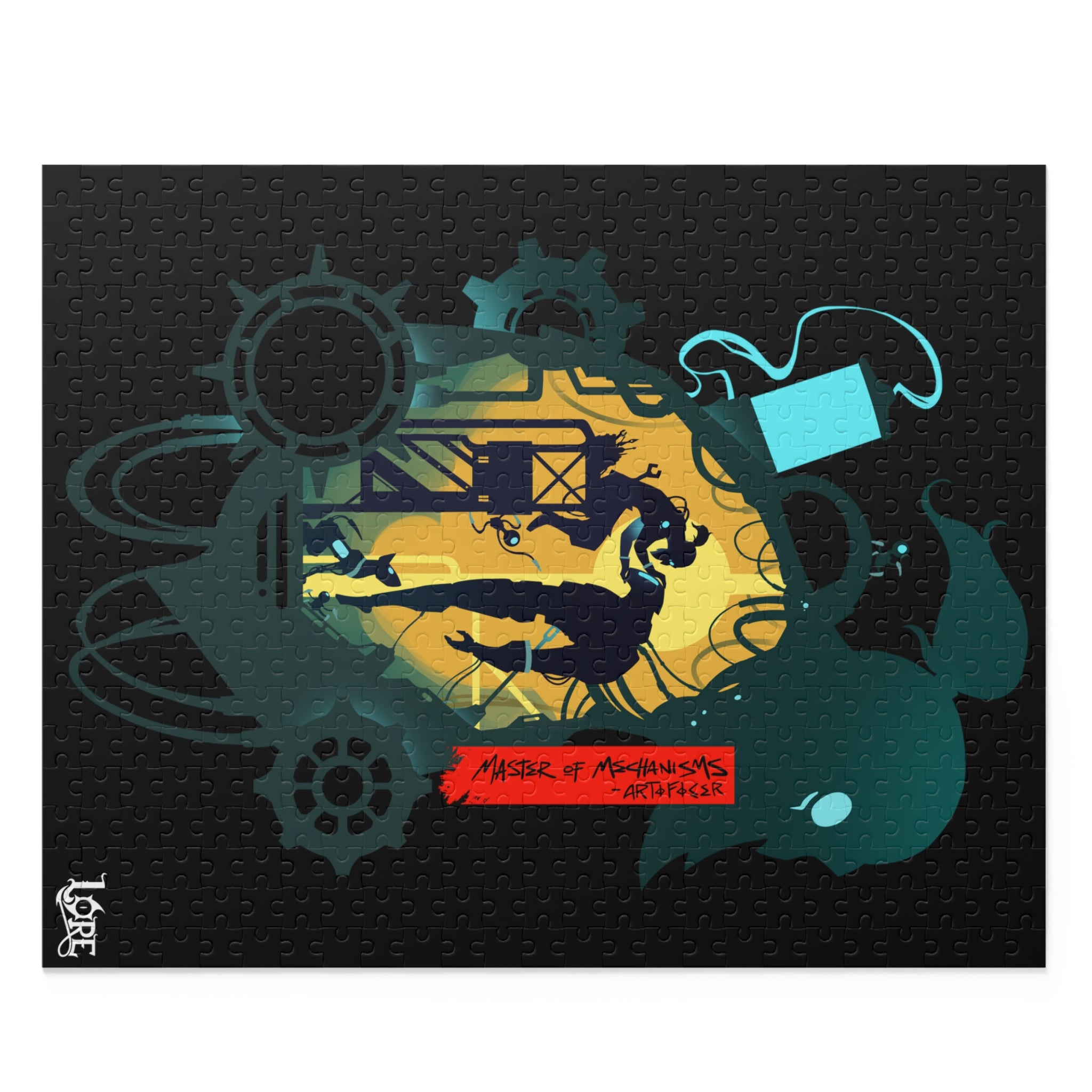 ARTIFICER CLASS SILHOUETTE PUZZLE (120, 252, 500-PIECE)