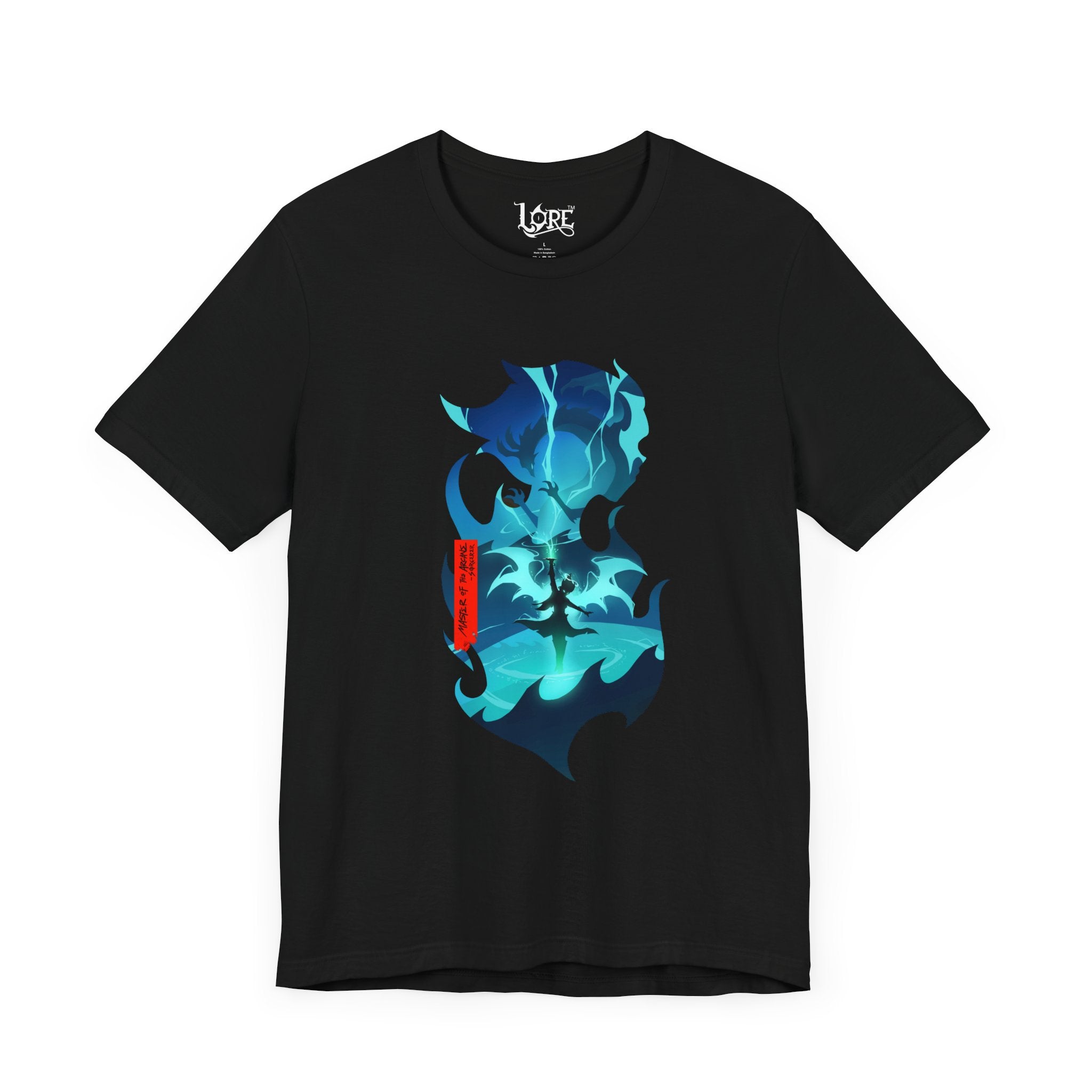 SORCERER CLASS SILHOUETTE T-SHIRT - RED BANNER EDITION