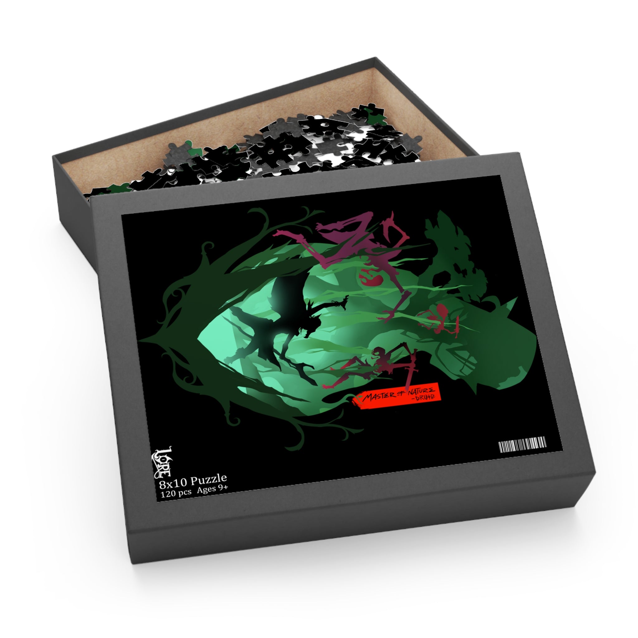 DRUID CLASS SILHOUETTE PUZZLE (120, 252, 500-PIECE)