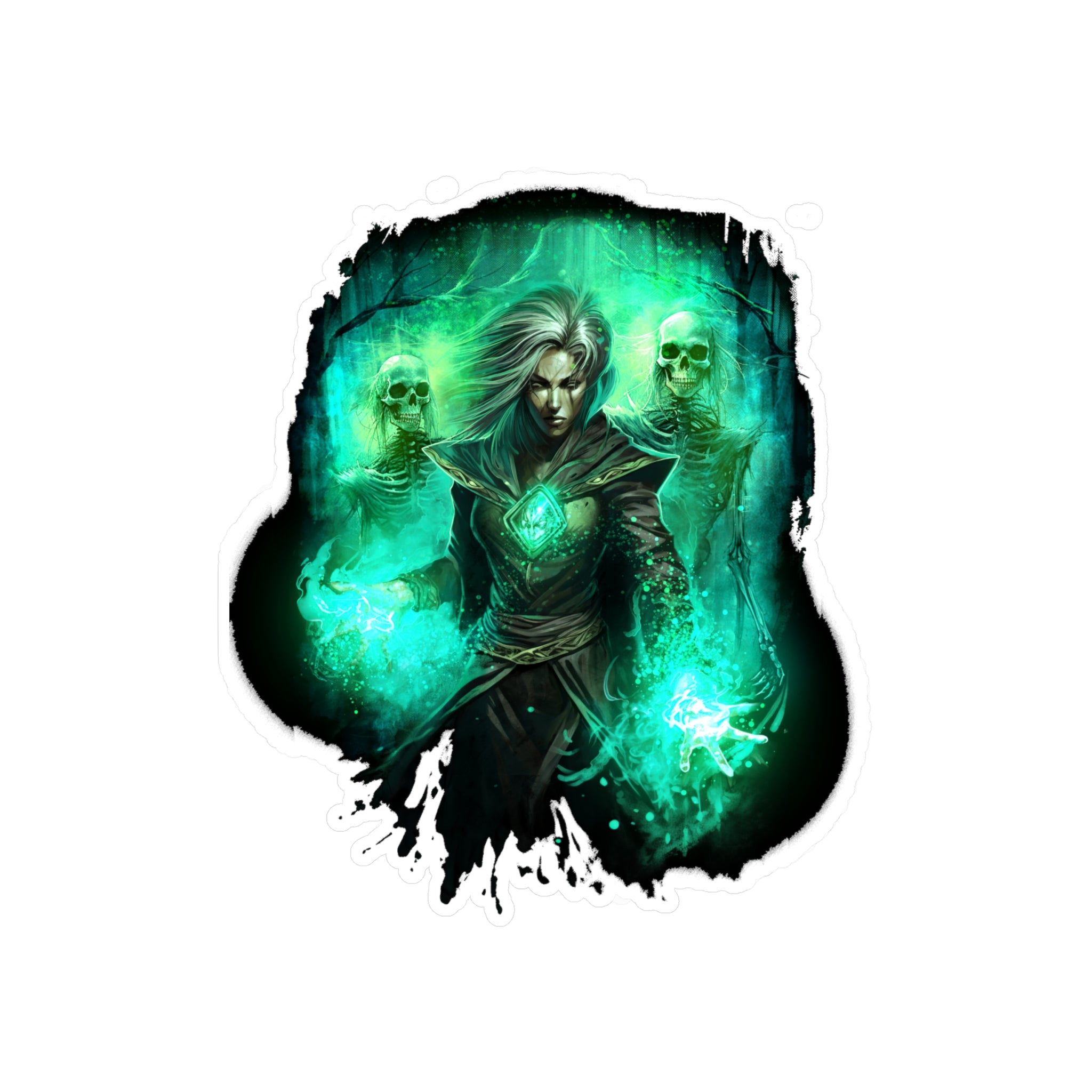 SORCERER CLASS KISS-CUT VINYL DECAL