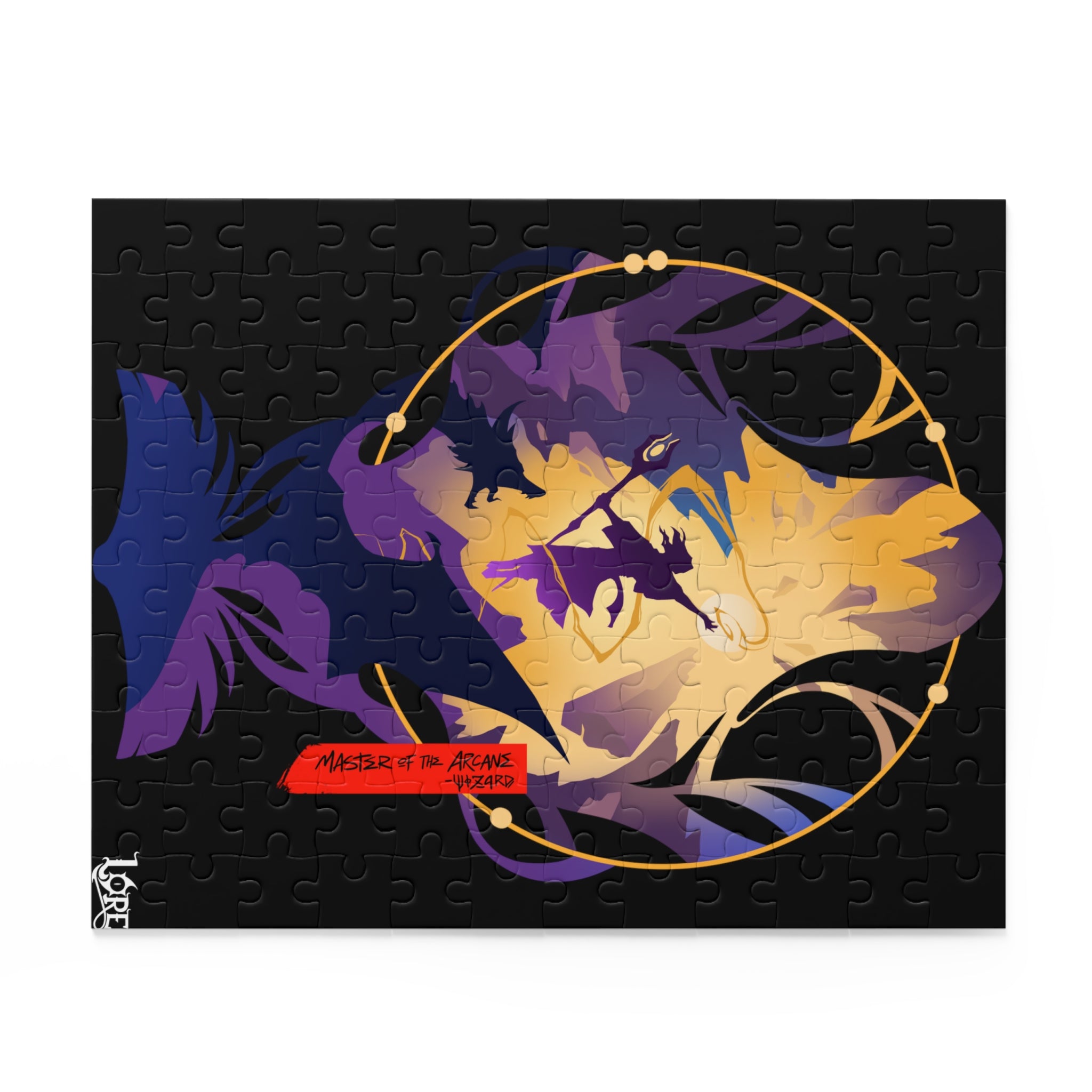 WIZARD CLASS SILHOUETTE PUZZLE (120, 252, 500-PIECE)