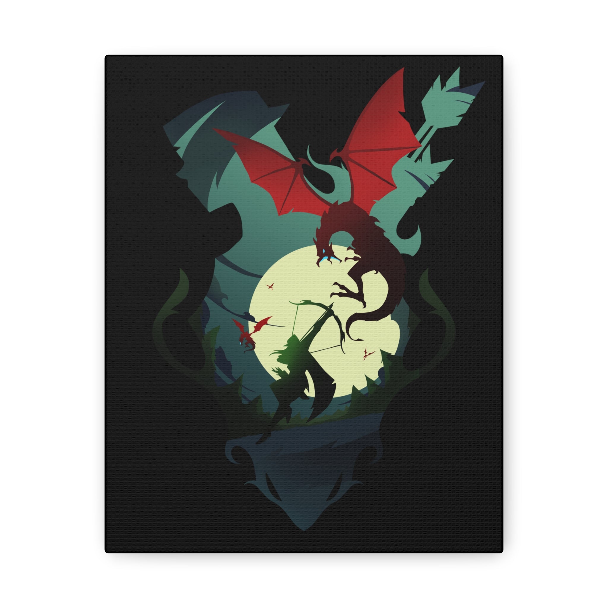 RANGER CLASS SILHOUETTE CANVAS GALLERY WRAPS