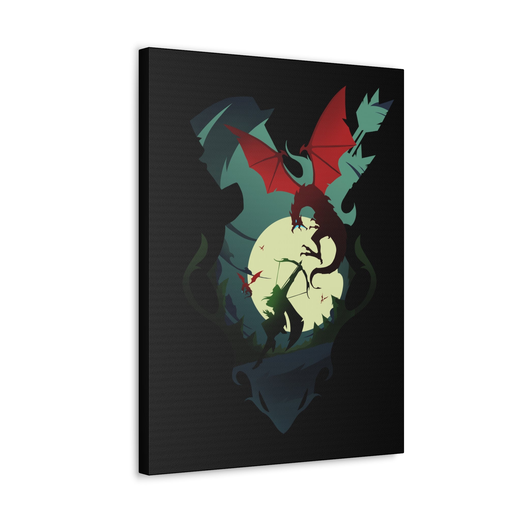 RANGER CLASS SILHOUETTE CANVAS GALLERY WRAPS