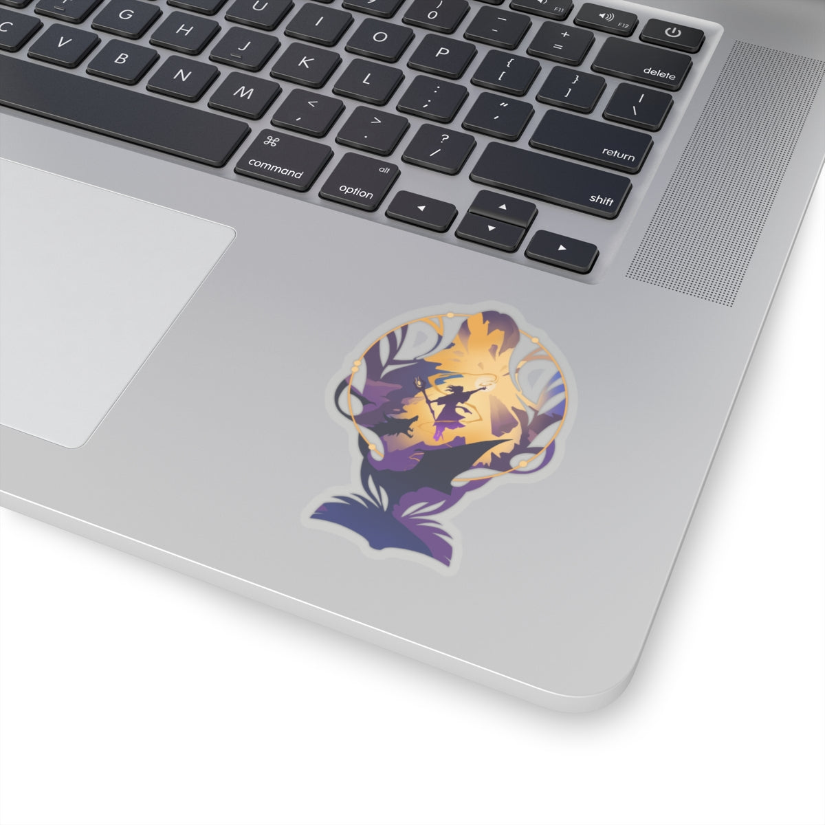 WIZARD CLASS SILHOUETTE KISS-CUT STICKER