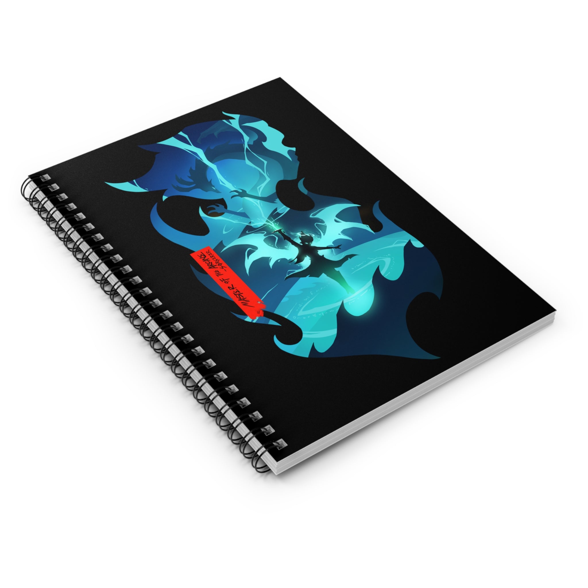 SORCERER CLASS SILHOUETTE CAMPAIGN JOURNAL SPIRAL NOTEBOOK