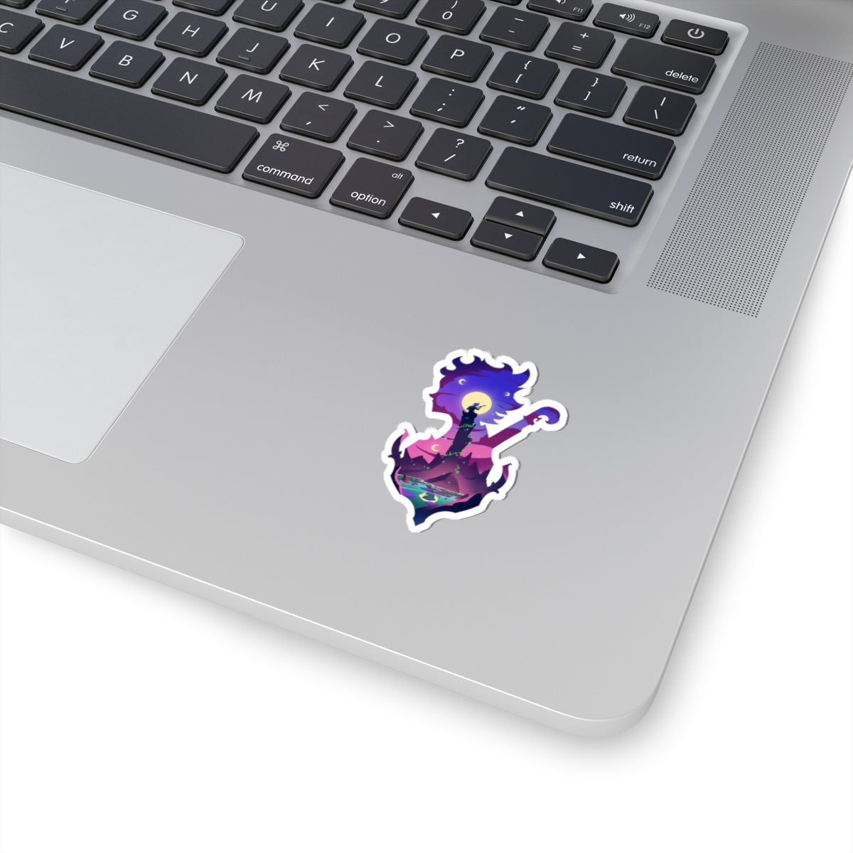 BARD CLASS SILHOUETTE KISS-CUT STICKER