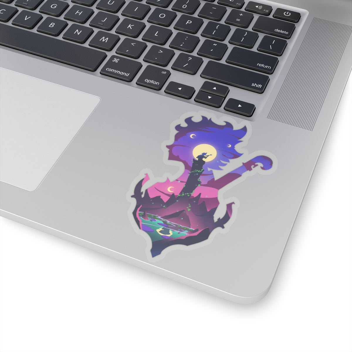 BARD CLASS SILHOUETTE KISS-CUT STICKER