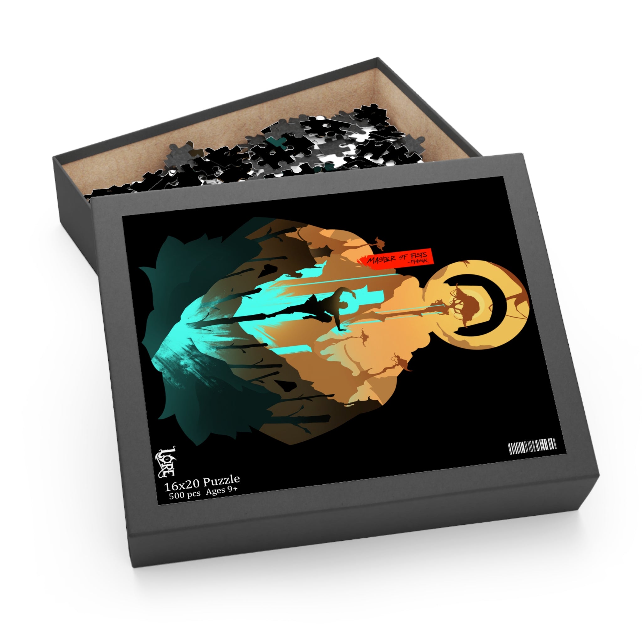 MONK CLASS SILHOUETTE PUZZLE (120, 252, 500-PIECE)