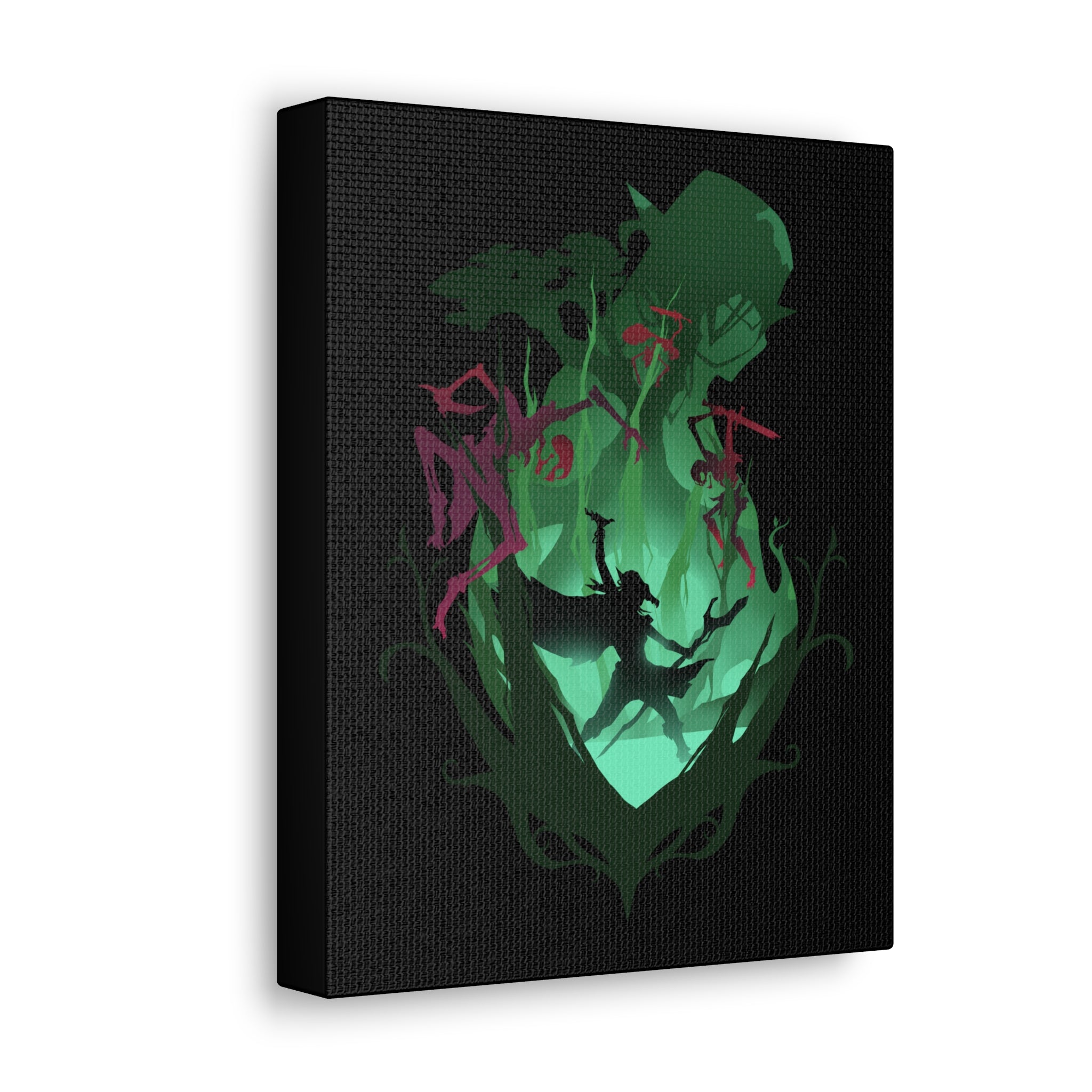 DRUID CLASS SILHOUETTE CANVAS GALLERY WRAPS