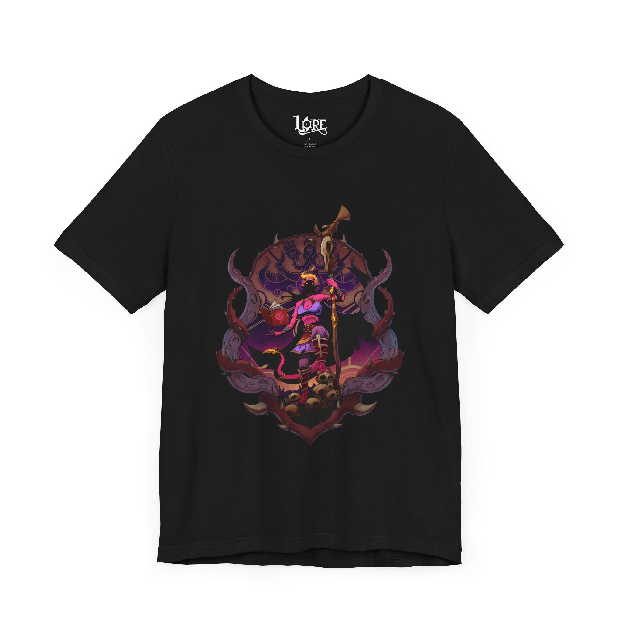 WARLOCK CHARACTER T-SHIRT