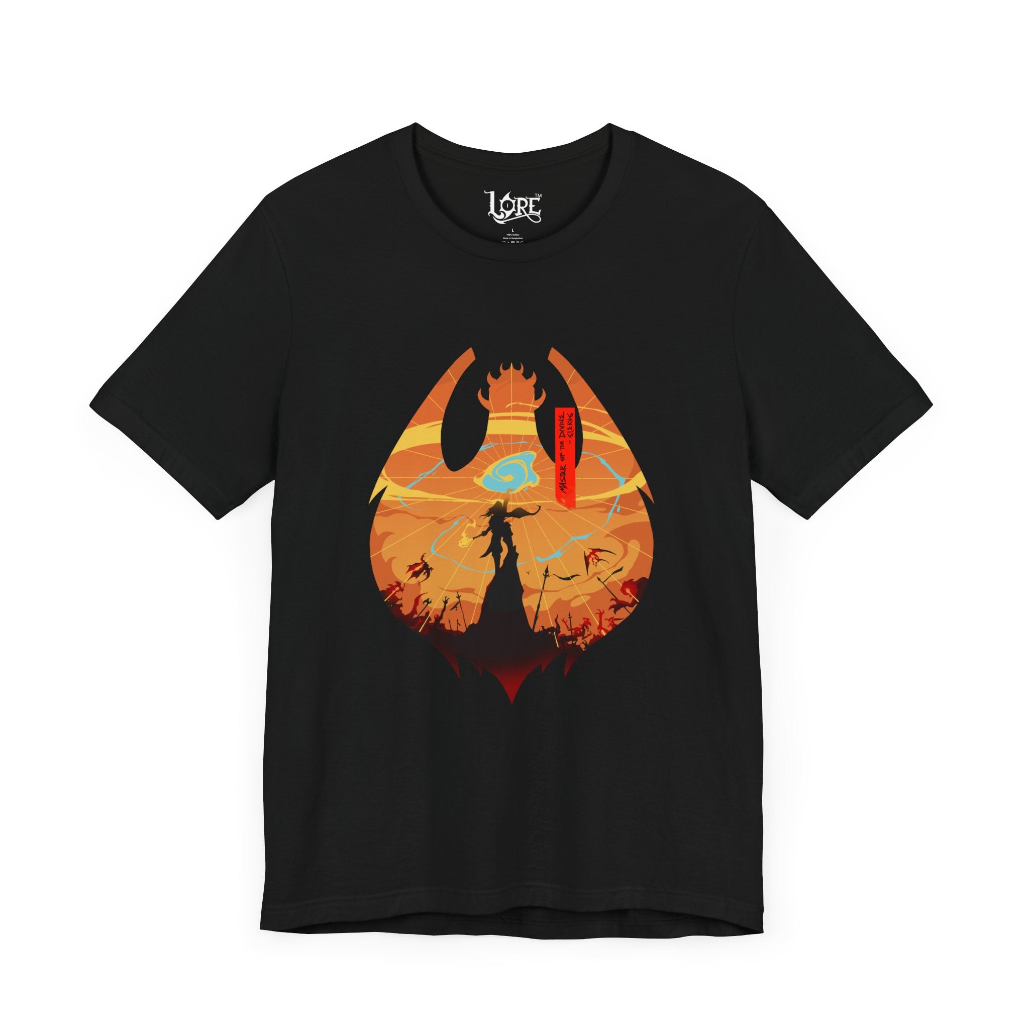 CLERIC CLASS SILHOUETTE T-SHIRT - RED BANNER EDITION