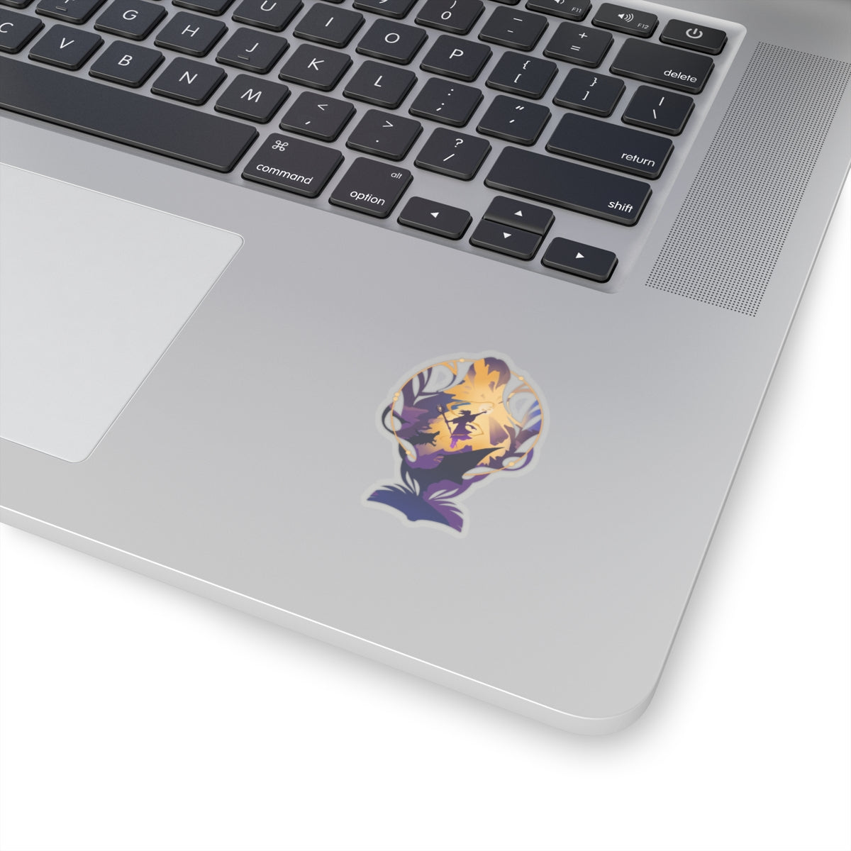 WIZARD CLASS SILHOUETTE KISS-CUT STICKER