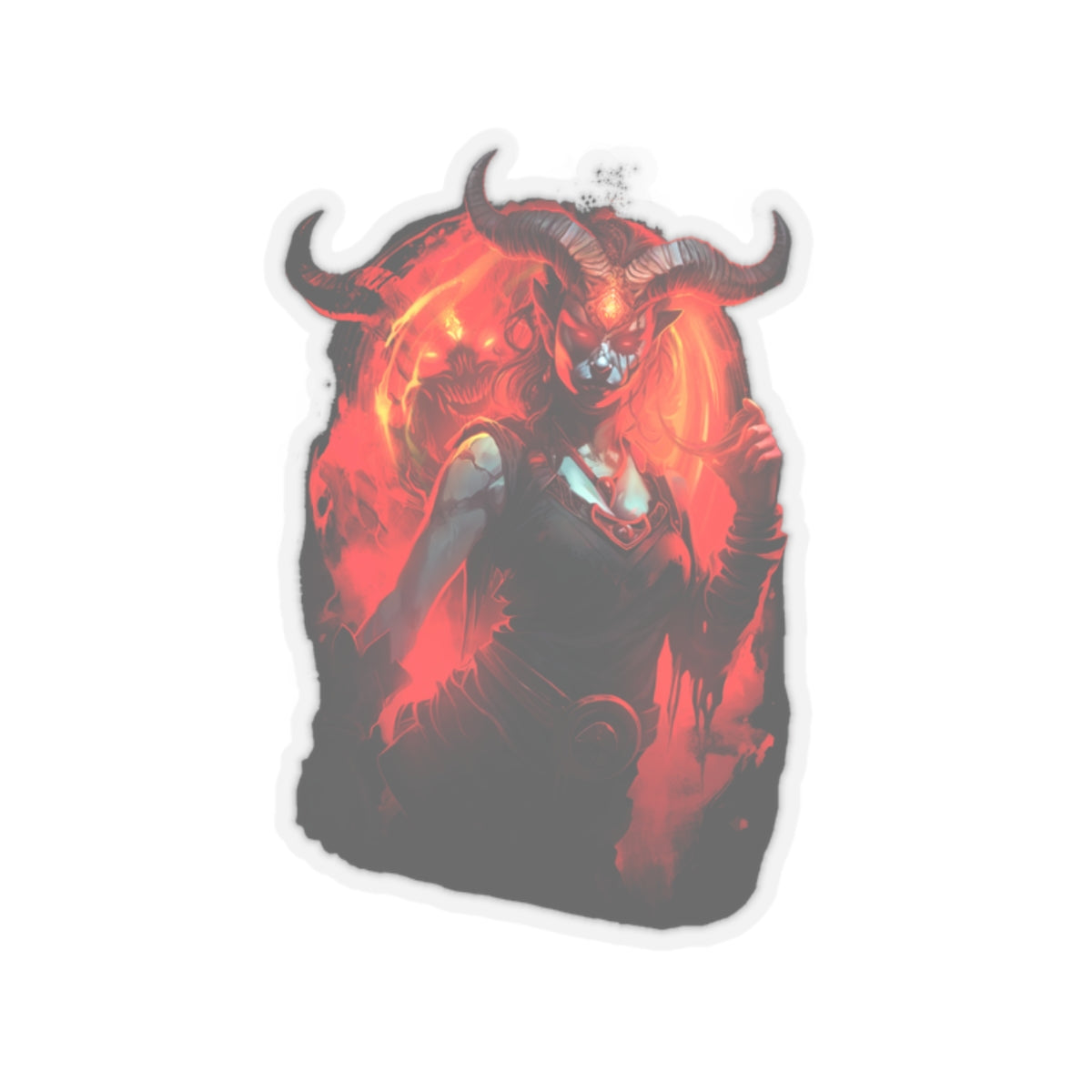 WARLOCK CLASS KISS-CUT STICKER