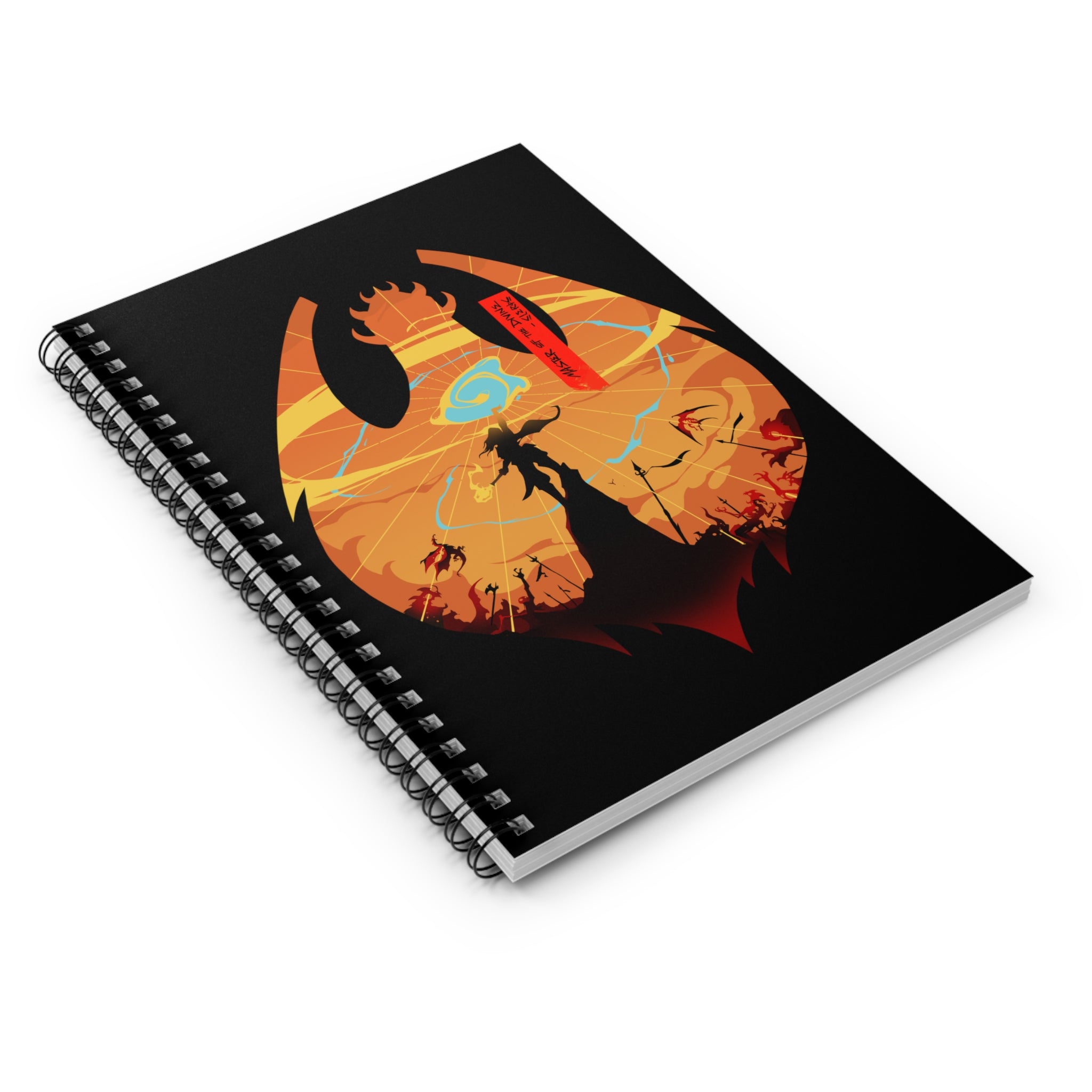 CLERIC CLASS SILHOUETTE CAMPAIGN JOURNAL SPIRAL NOTEBOOK