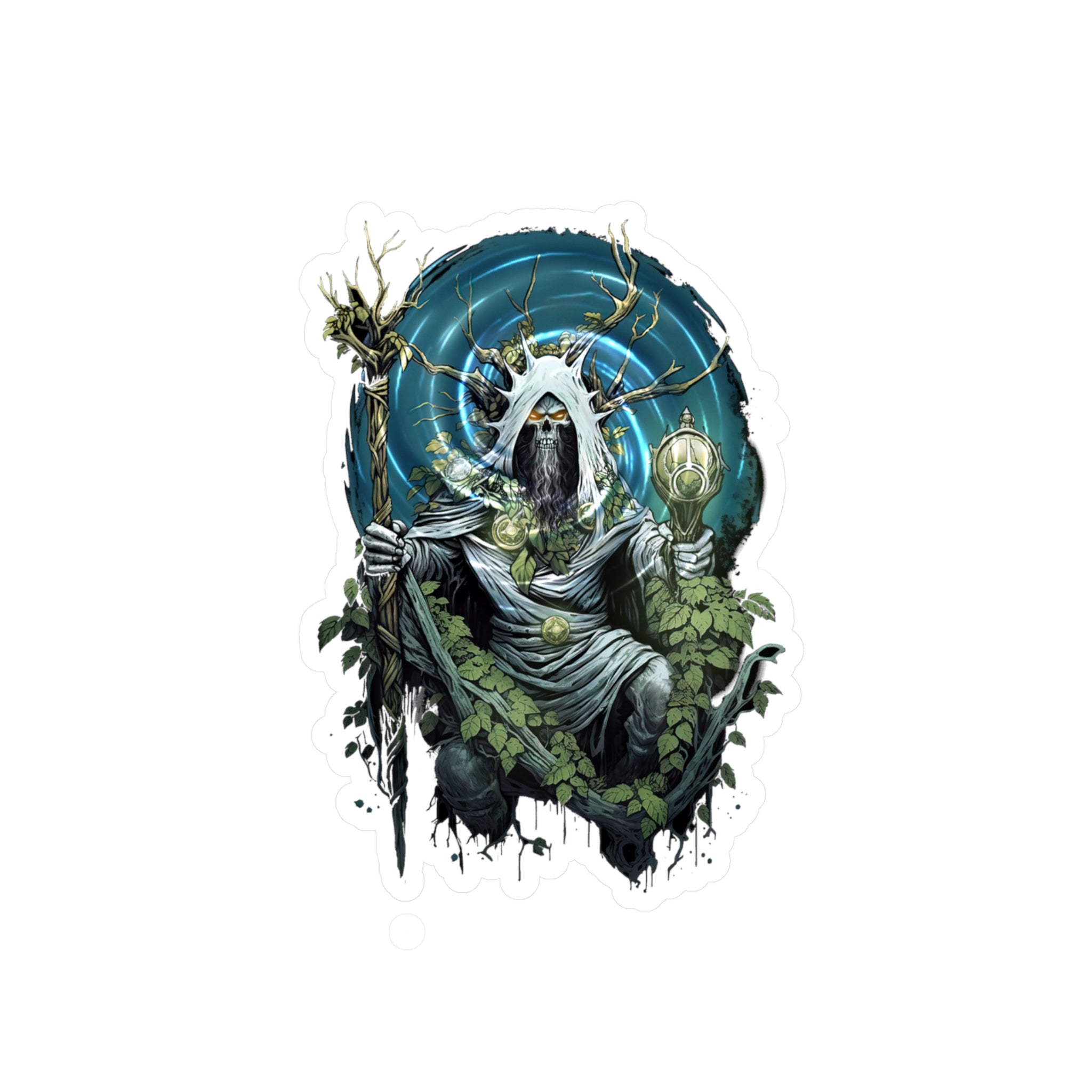 DRUID CLASS KISS-CUT VINYL DECAL