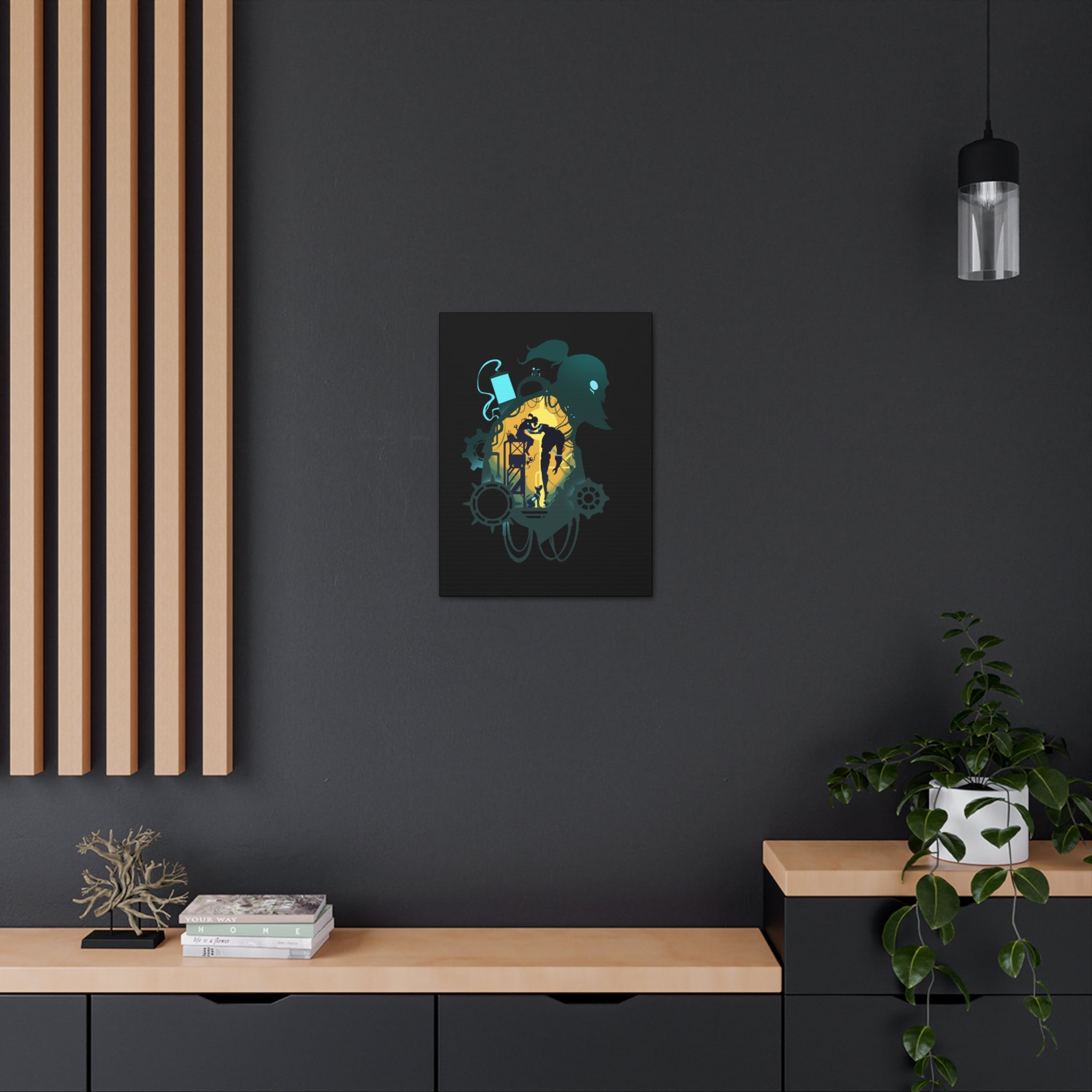 ARTIFICER CLASS SILHOUETTE CANVAS GALLERY WRAPS