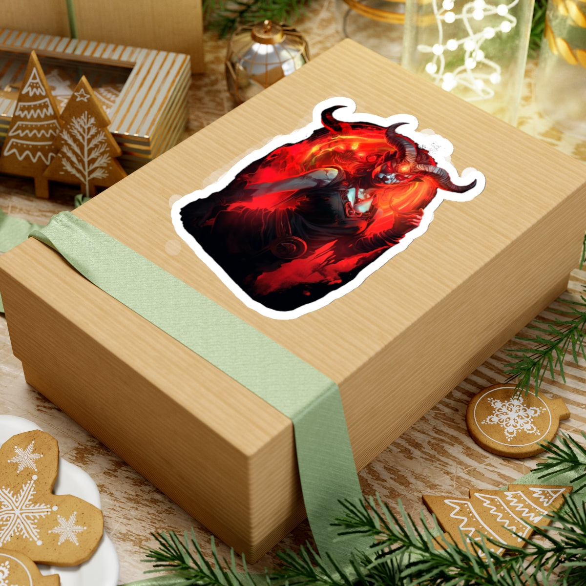 WARLOCK CLASS KISS-CUT STICKER